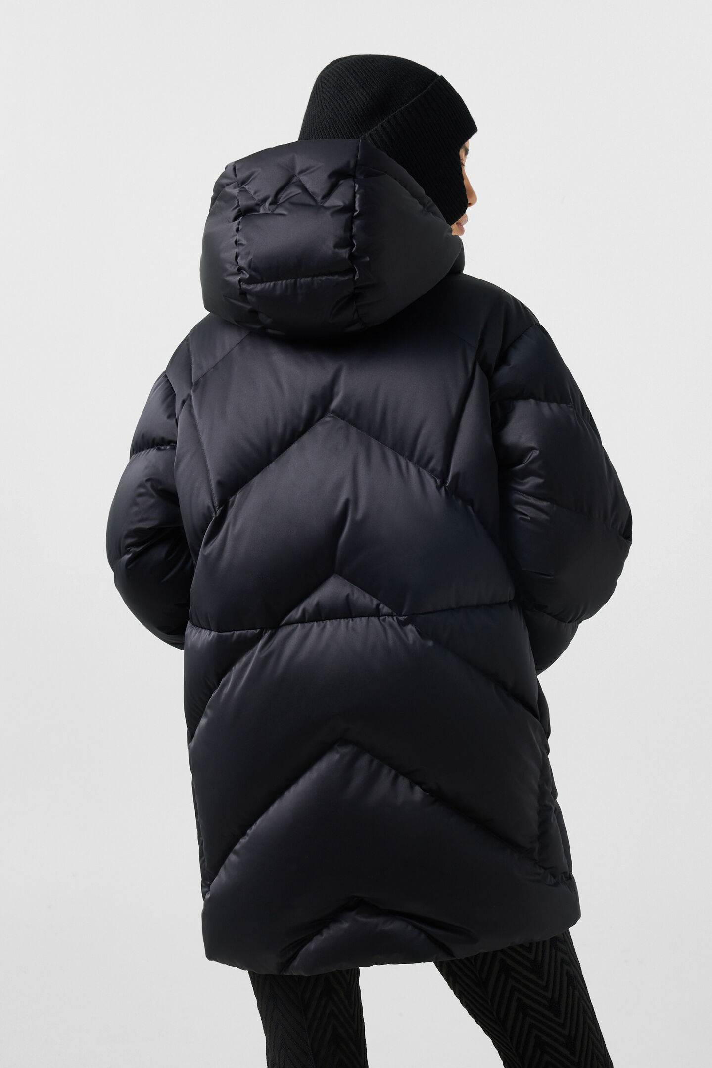 Glenda Down Parka Black