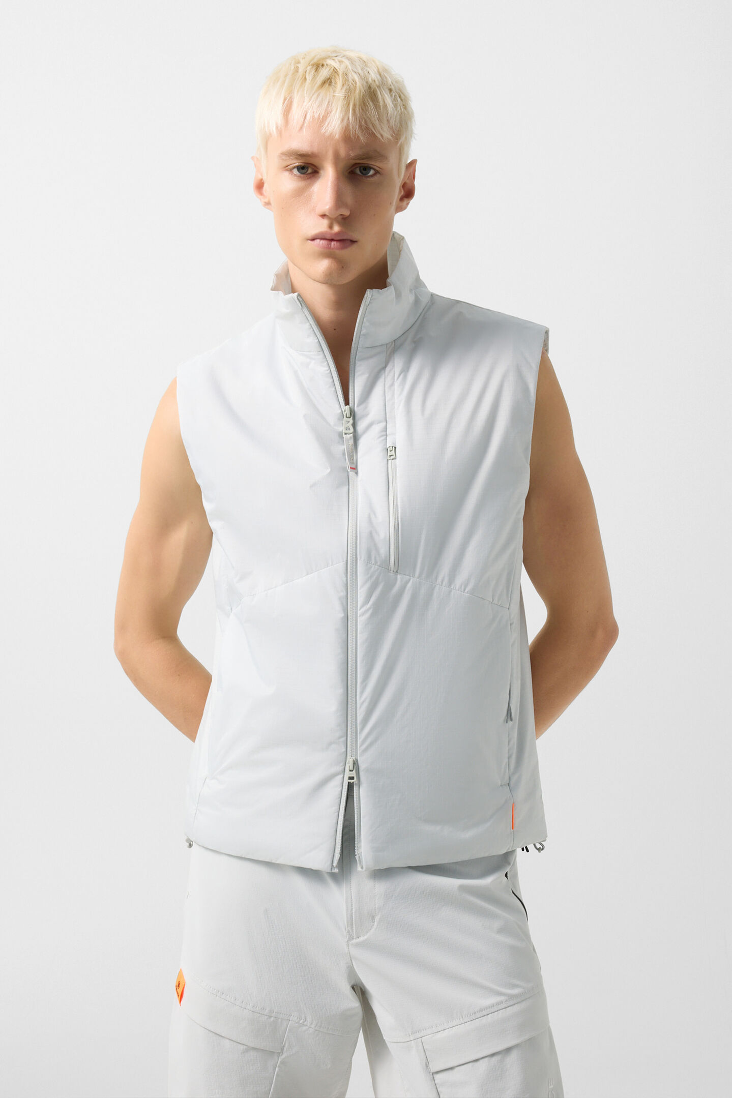 Jared lightweight waistcoat Light grey