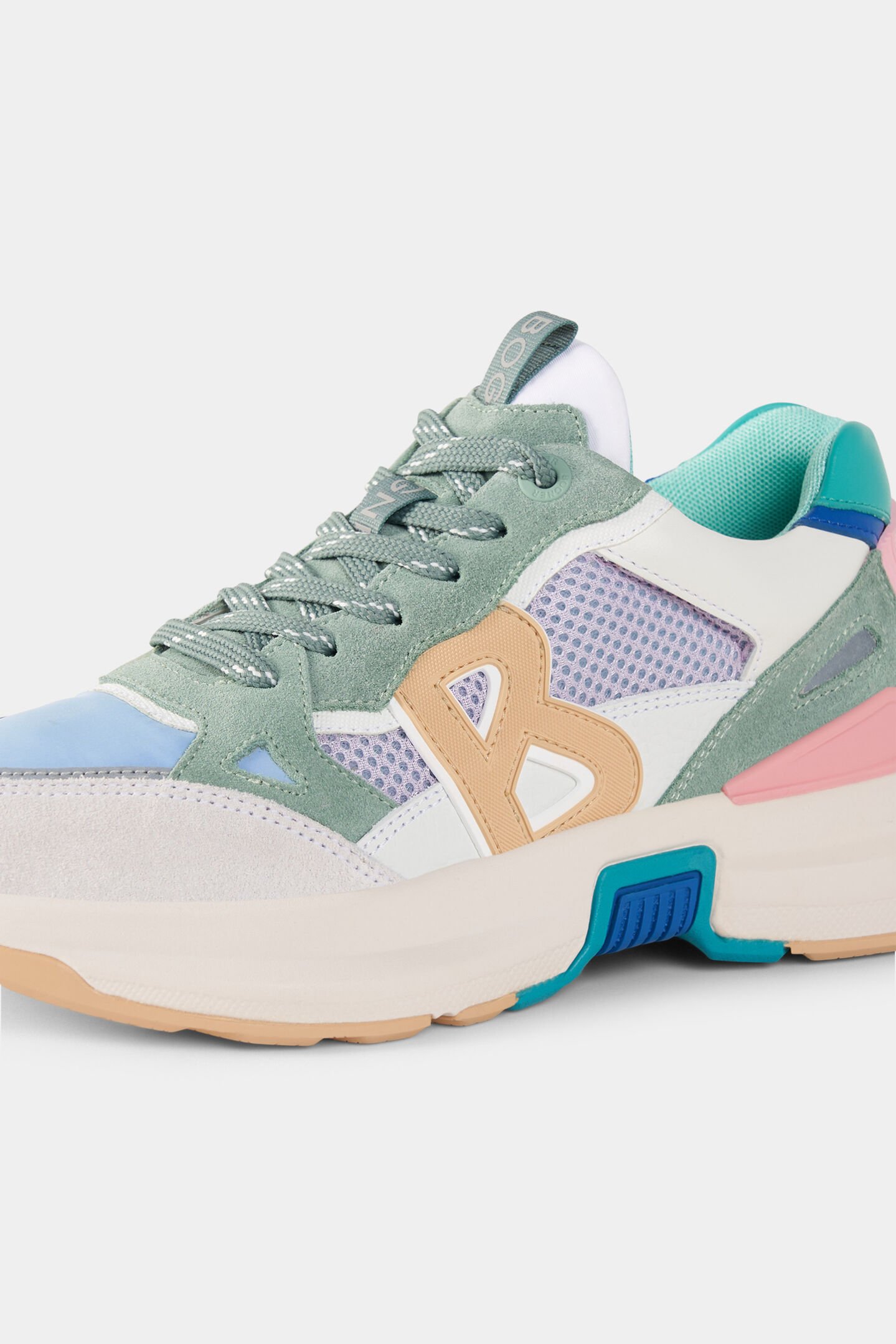 Sneaker CTP25 Green/beige/pink