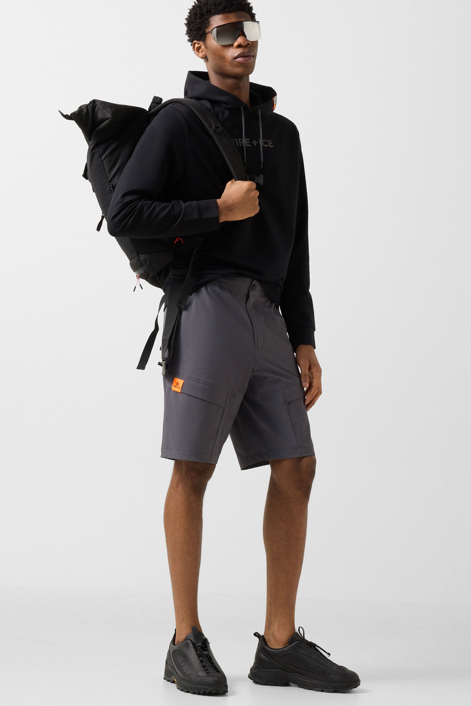 Caleb functional shorts Anthracite