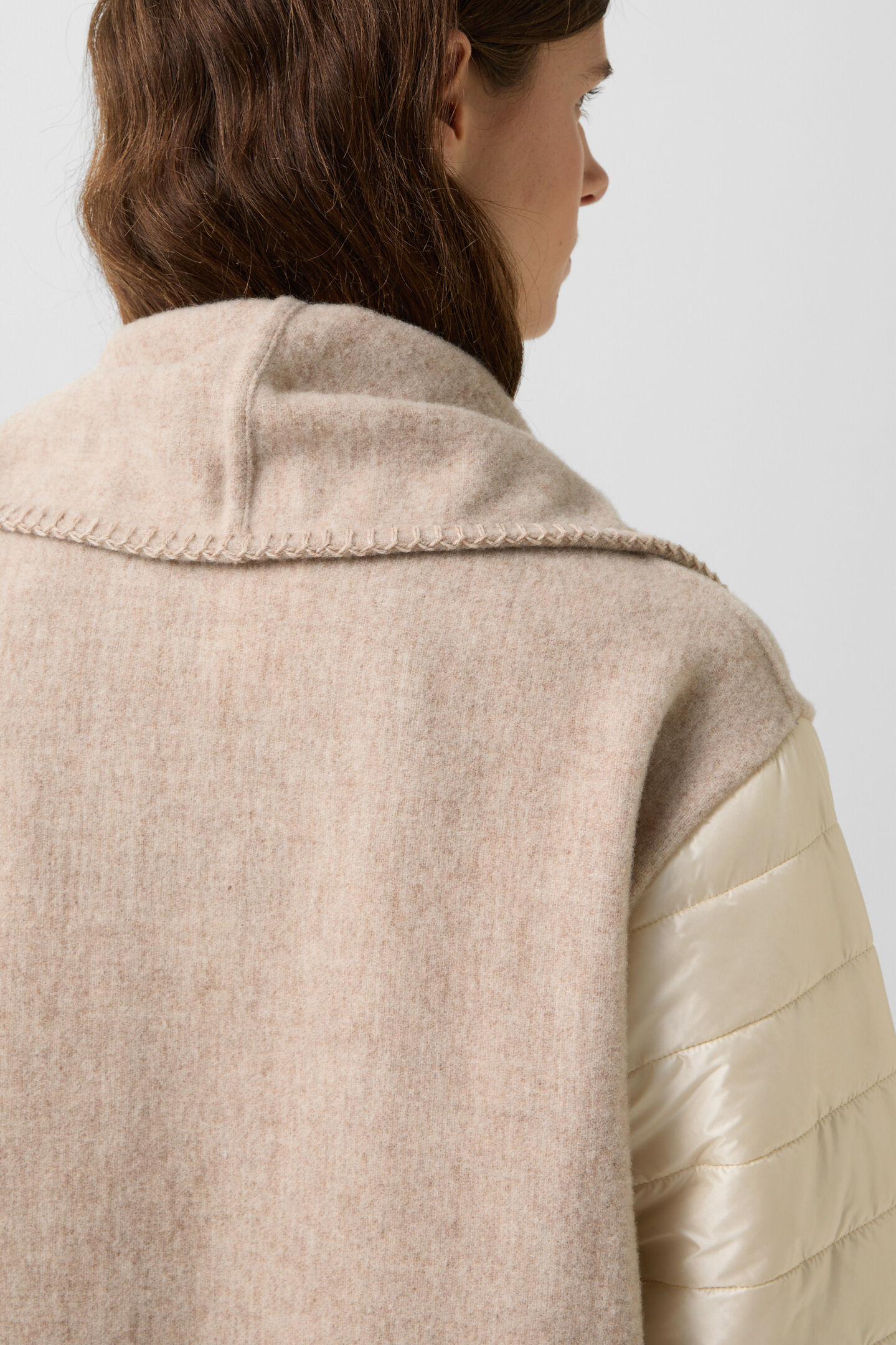 Poncho North Beige