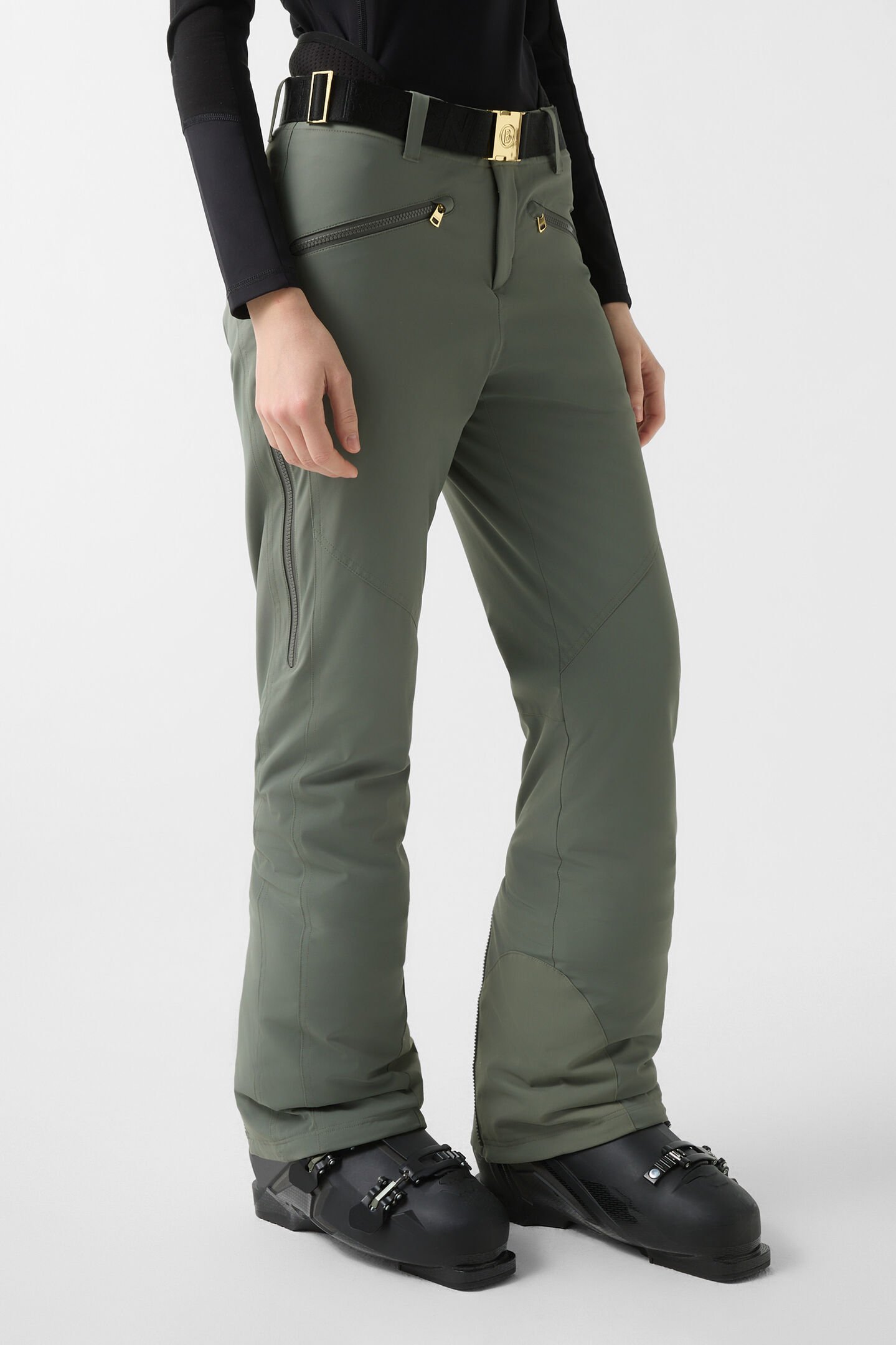 Pantalon de ski Ilka Vert olive