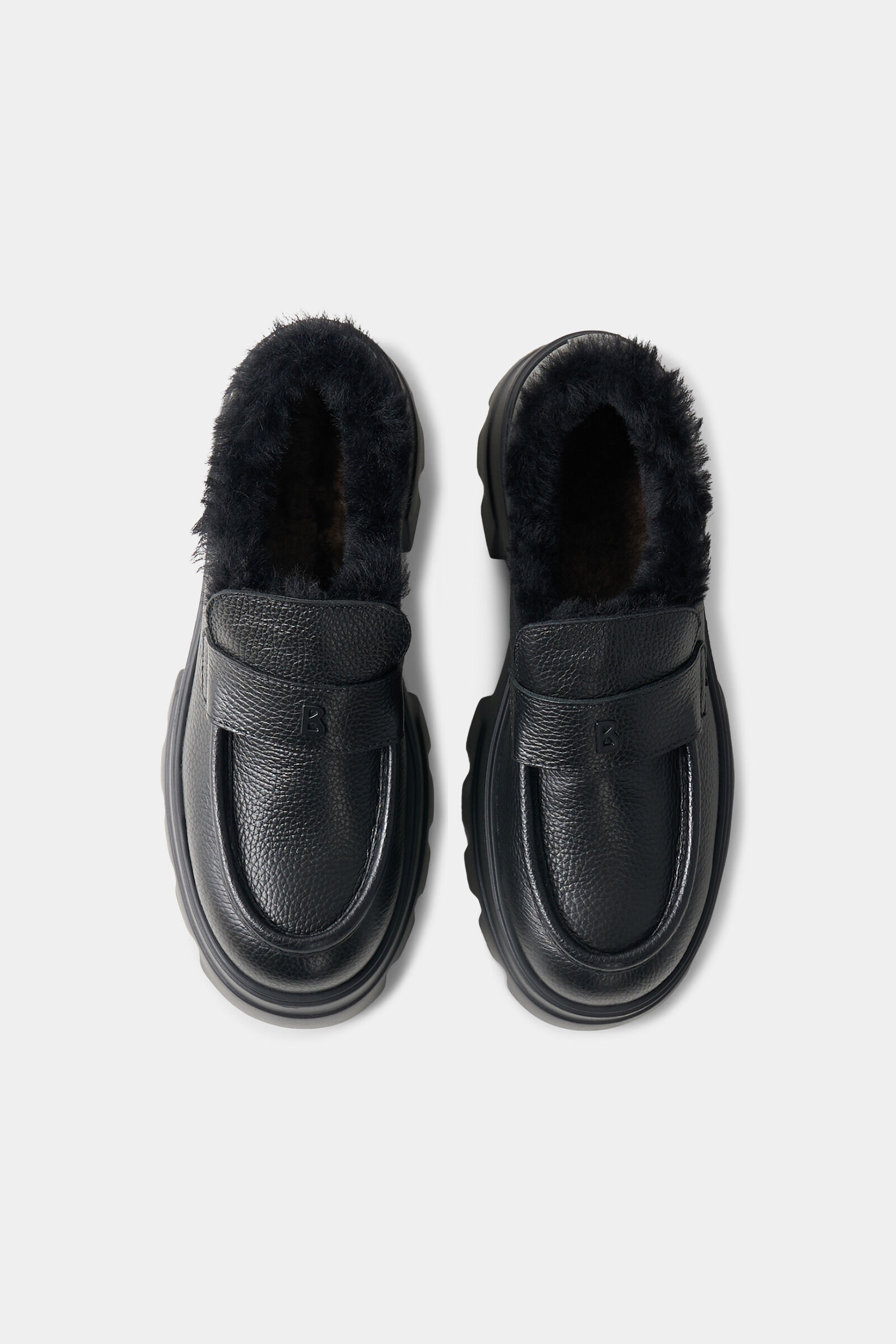 Platform loafer Sapporo Black