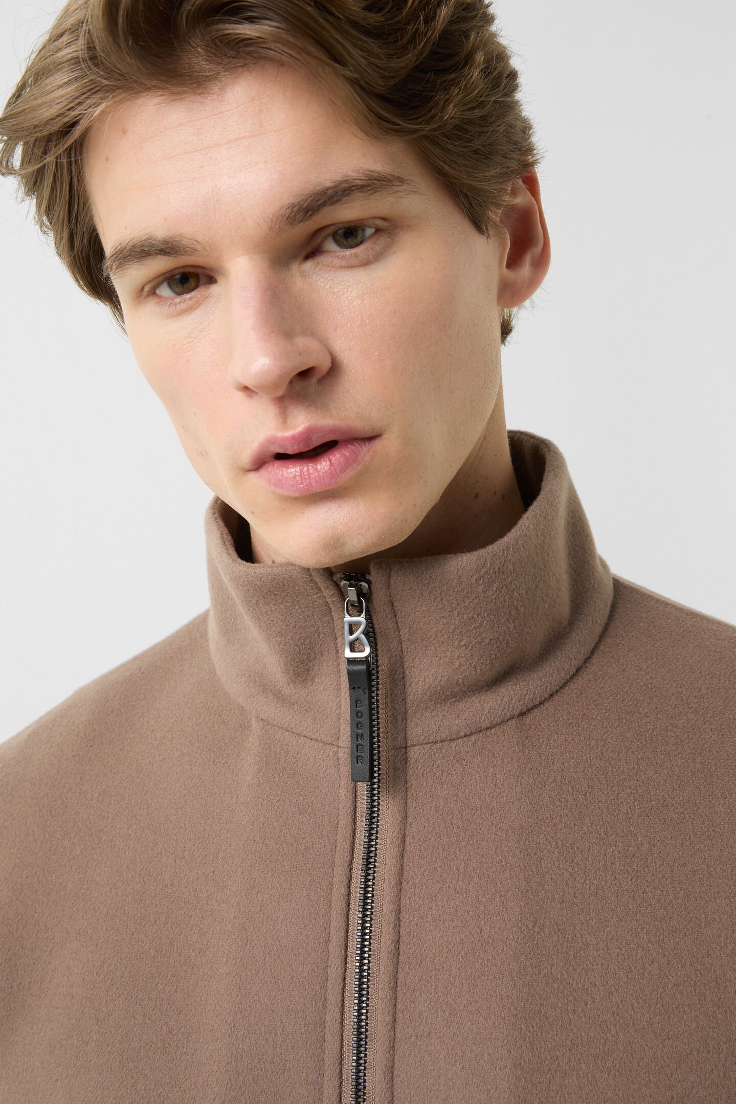 Doubleface blouson Brice Mud