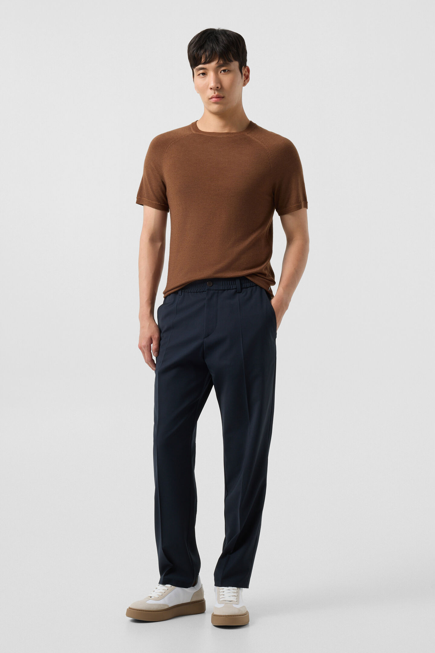 Osaka merino shirt Brown