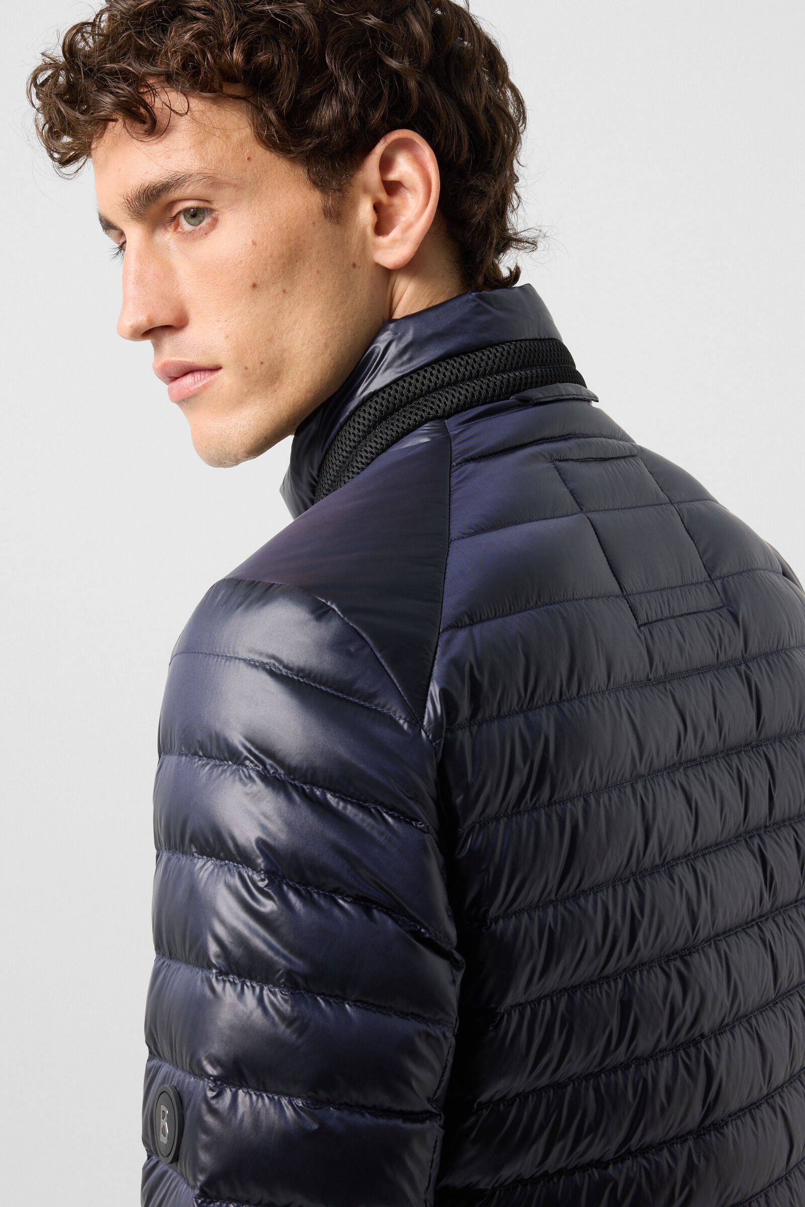 Liman lightweight down jacket Navy blue