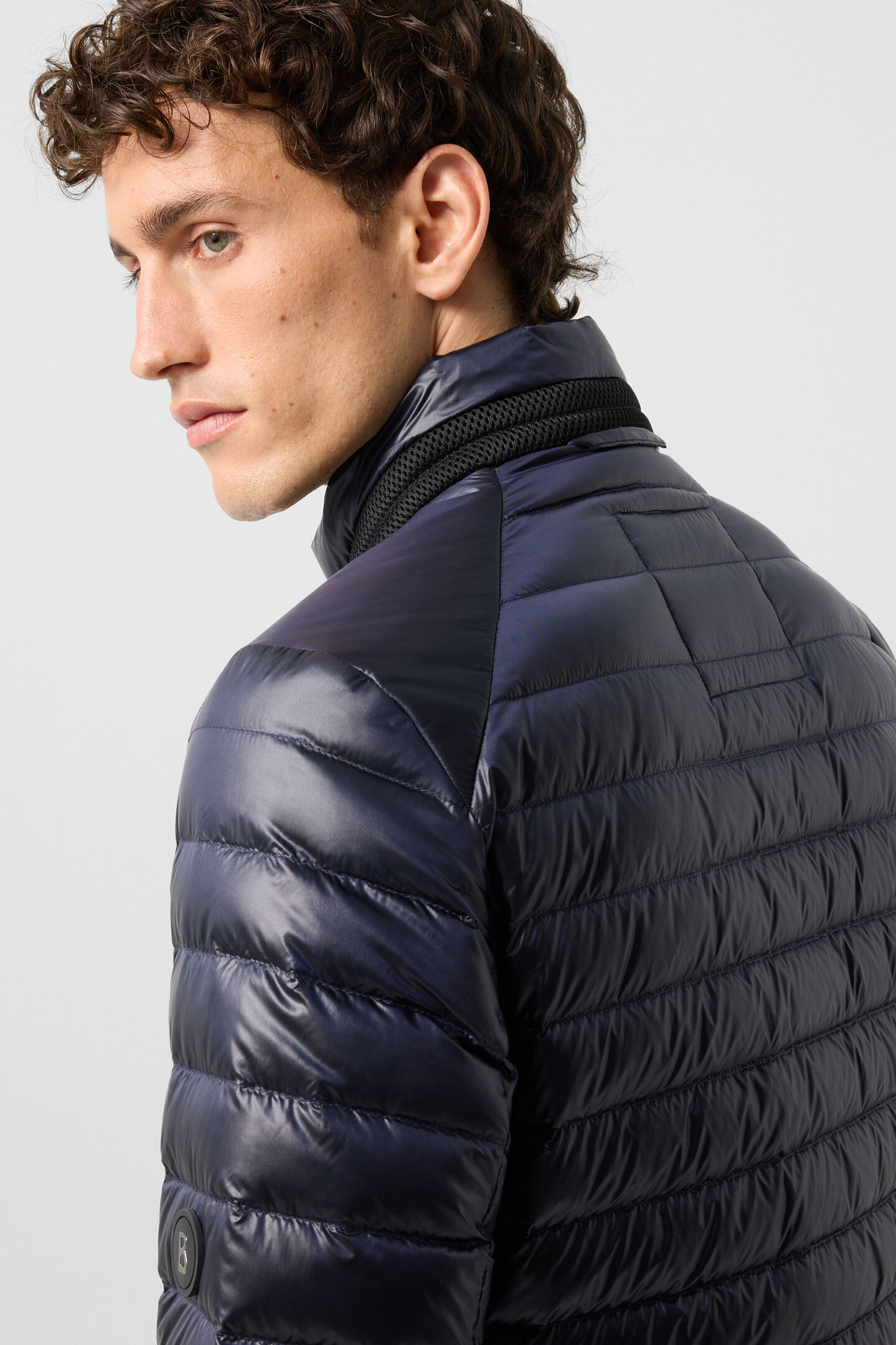 Liman lightweight down jacket Navy blue