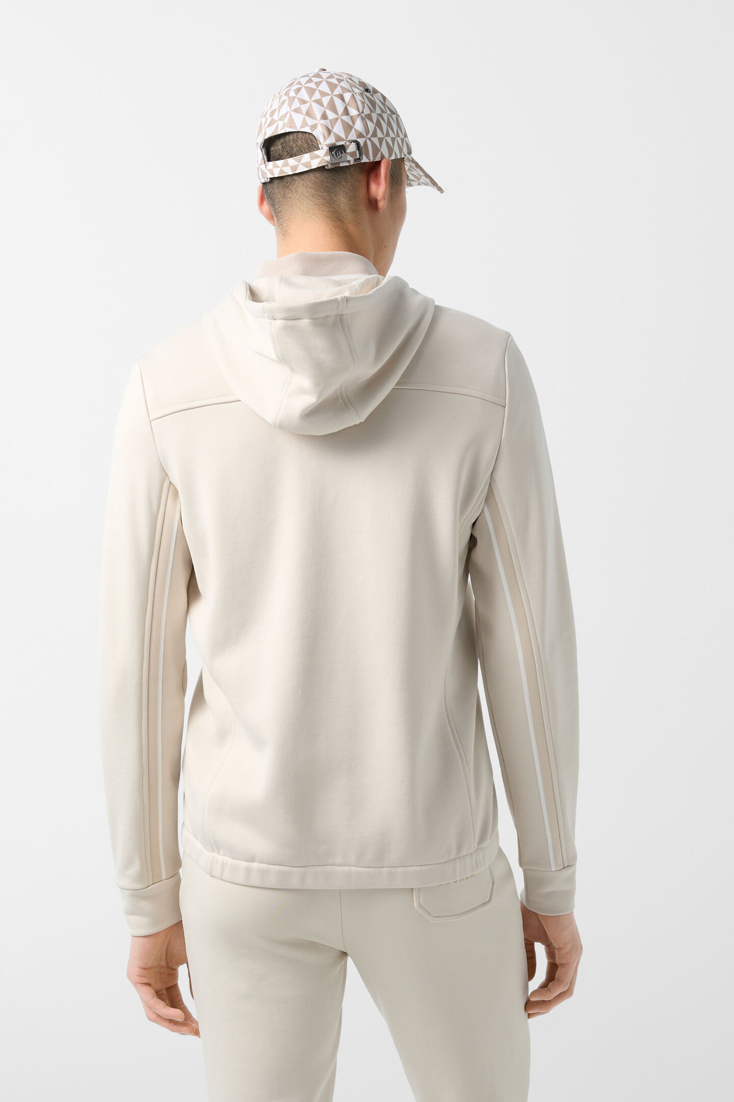 Berto jersey jacket Sand