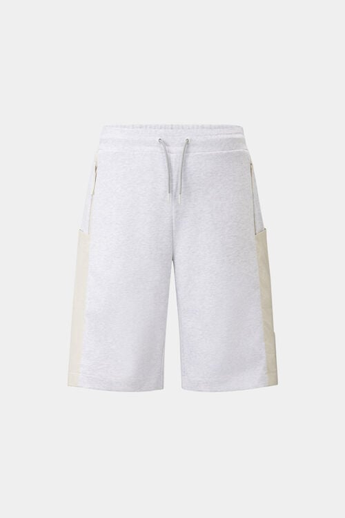 Leif sweatshorts Light gray/sand