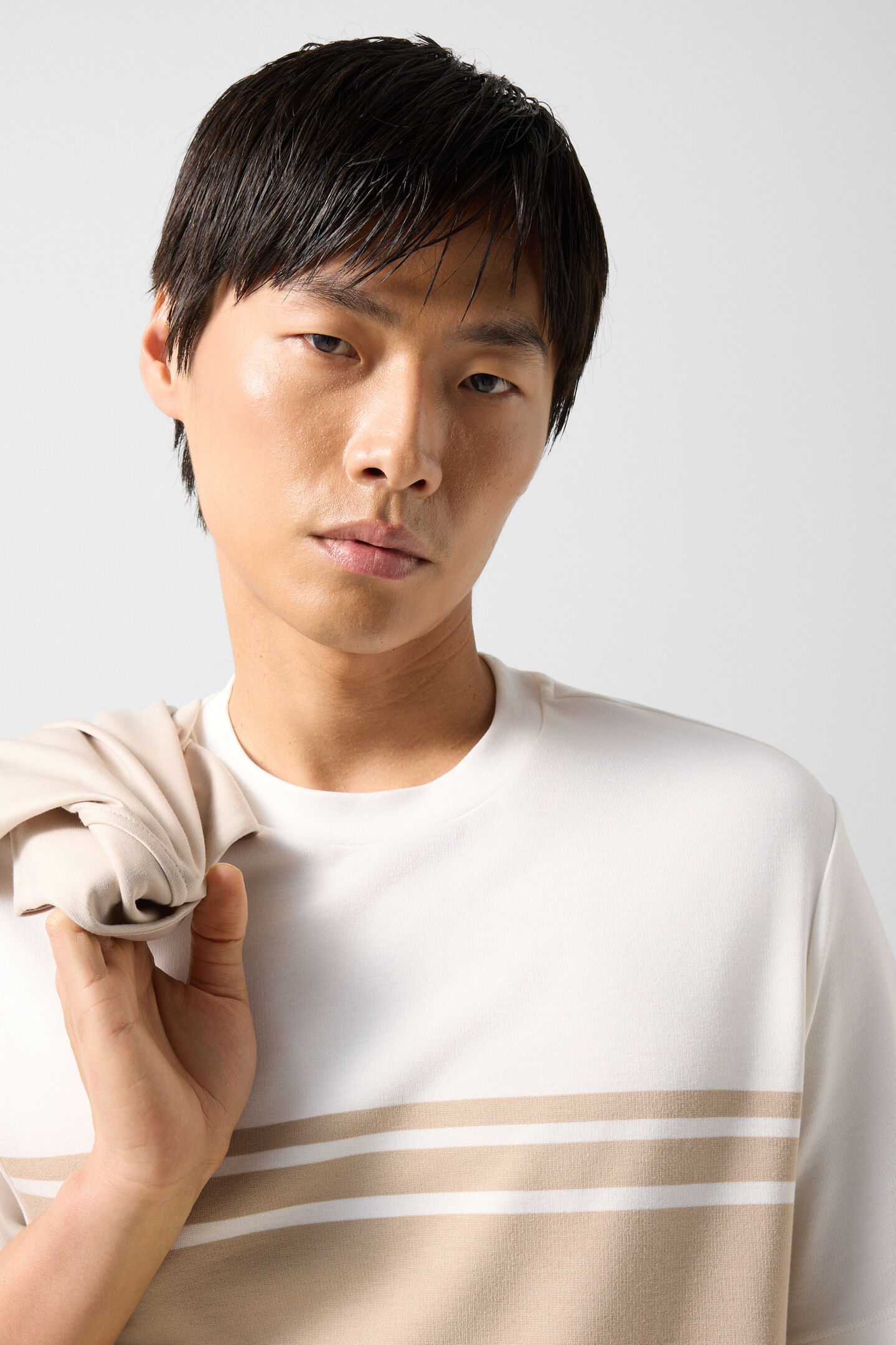 T-shirt Pete Beige/cream