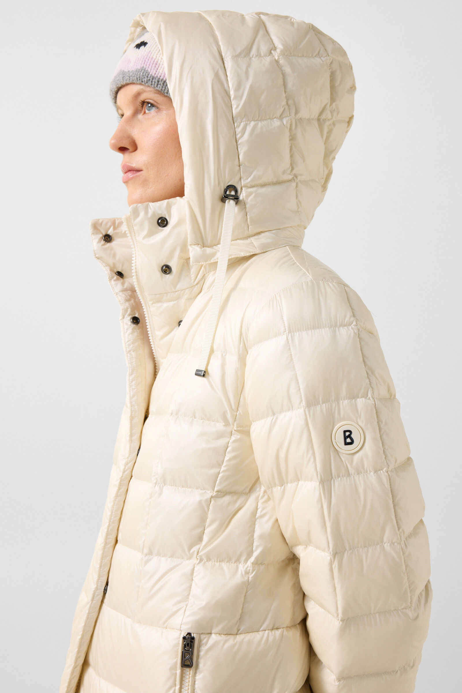 Daunenmantel Meryl Off-White
