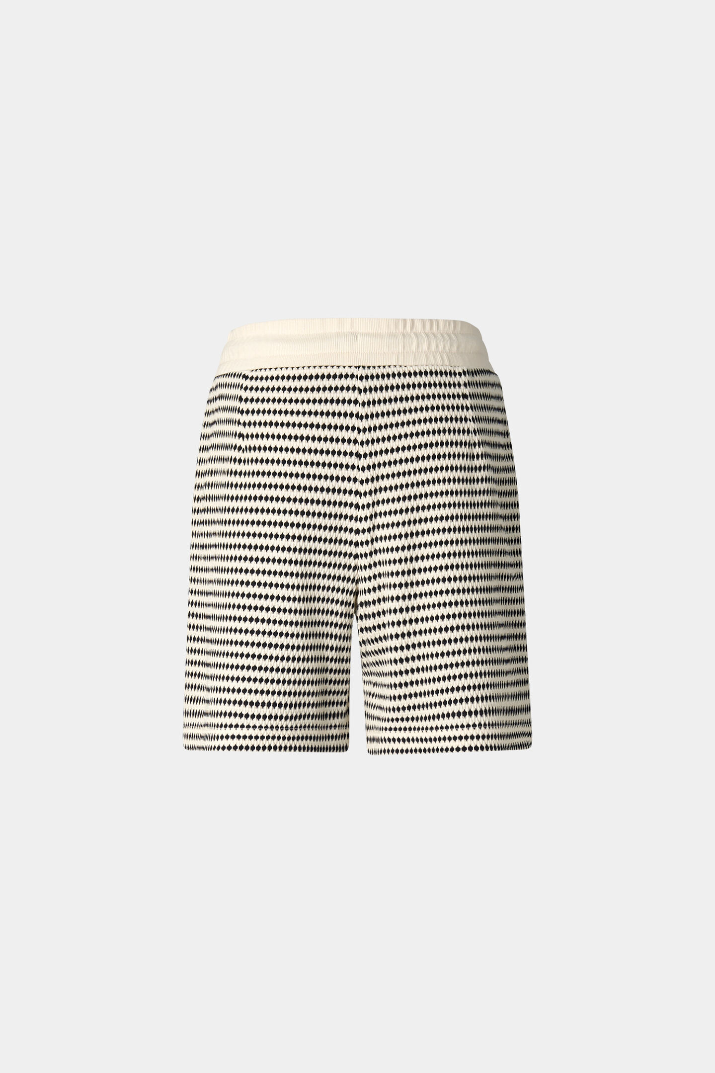 Steena sweatshorts Cream/black