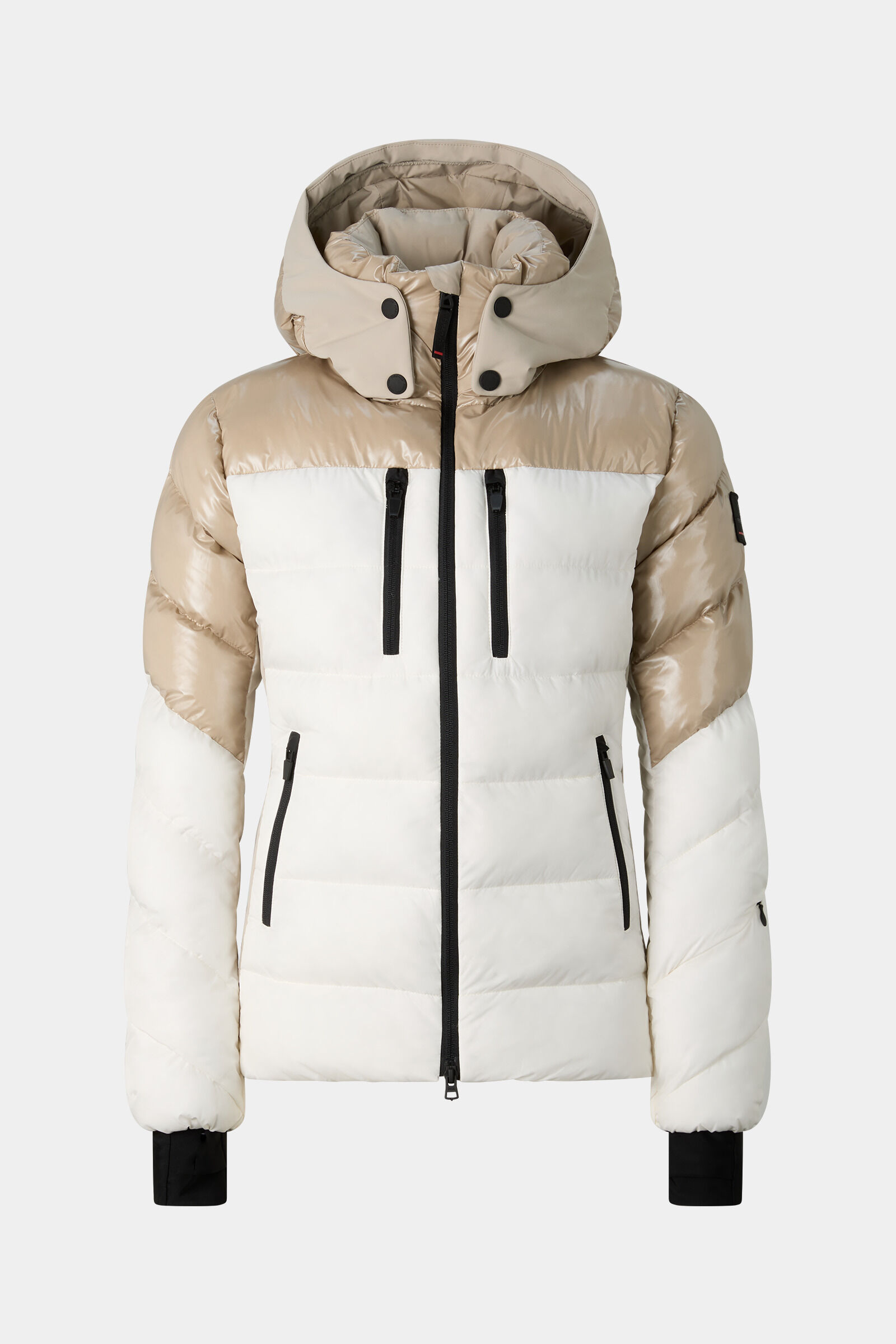 Skijacke Tavie Beige/Off-White