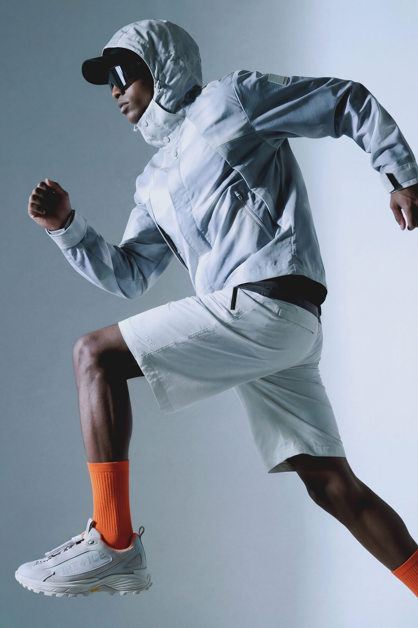 Montana trainers Light grey/orange