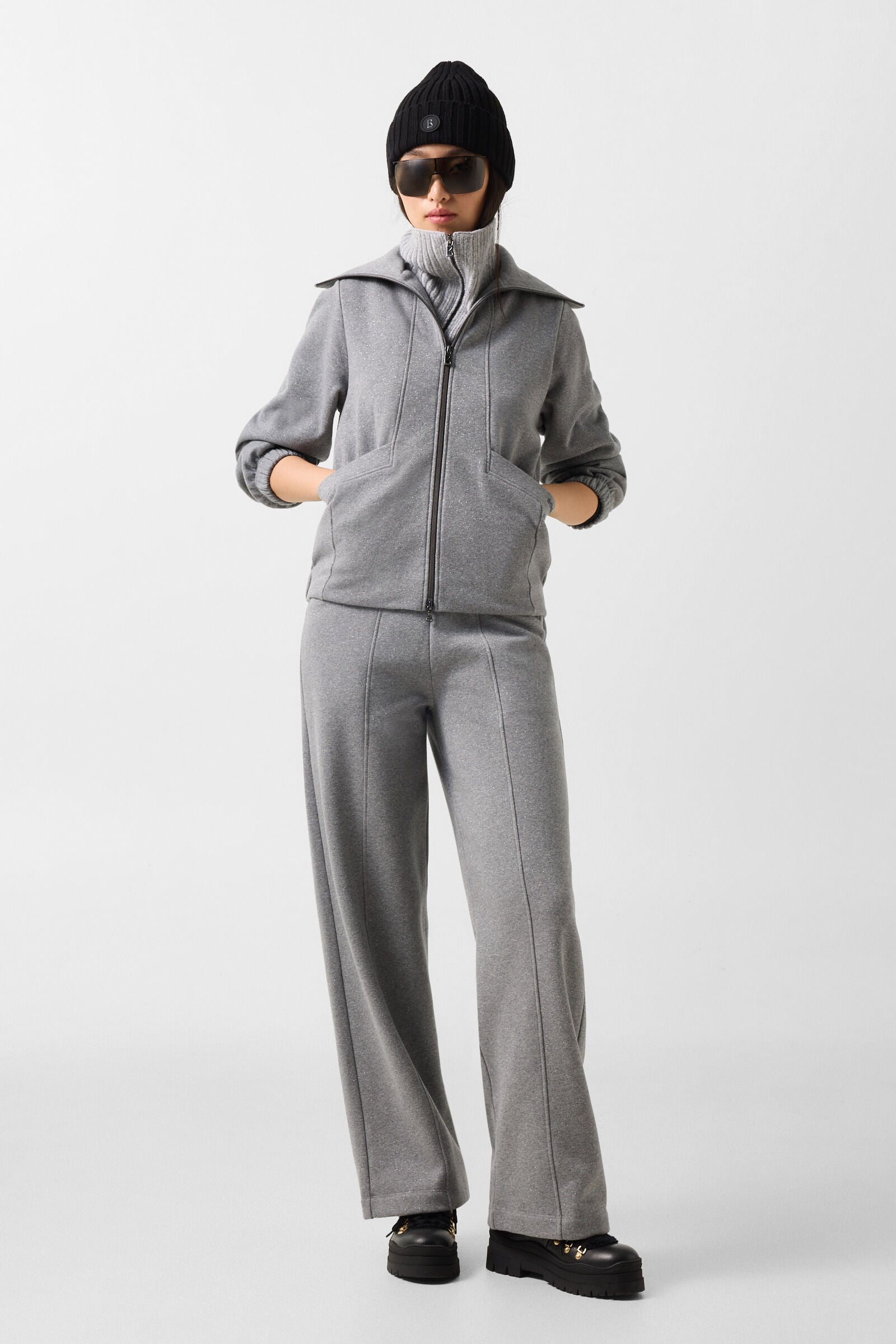 Tasha Jersey Jacket Grey