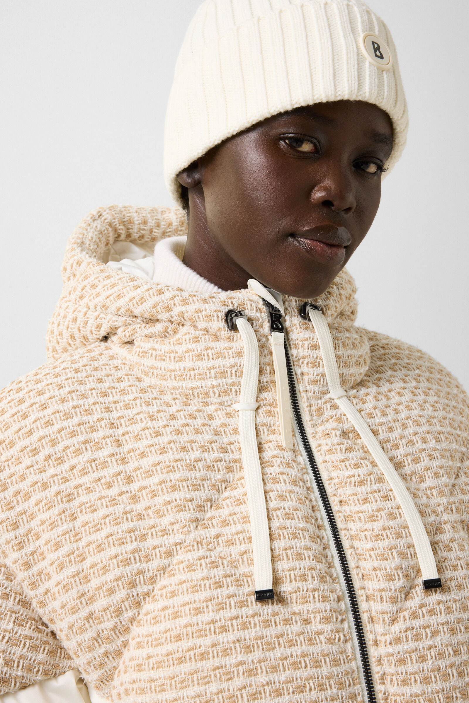 Daunenjacke Sheryl Off-White/Beige