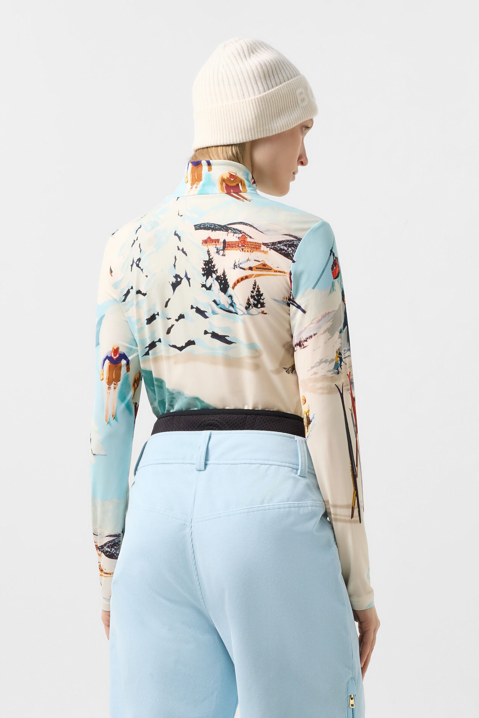 First Layer Beline Off-White/Hellblau