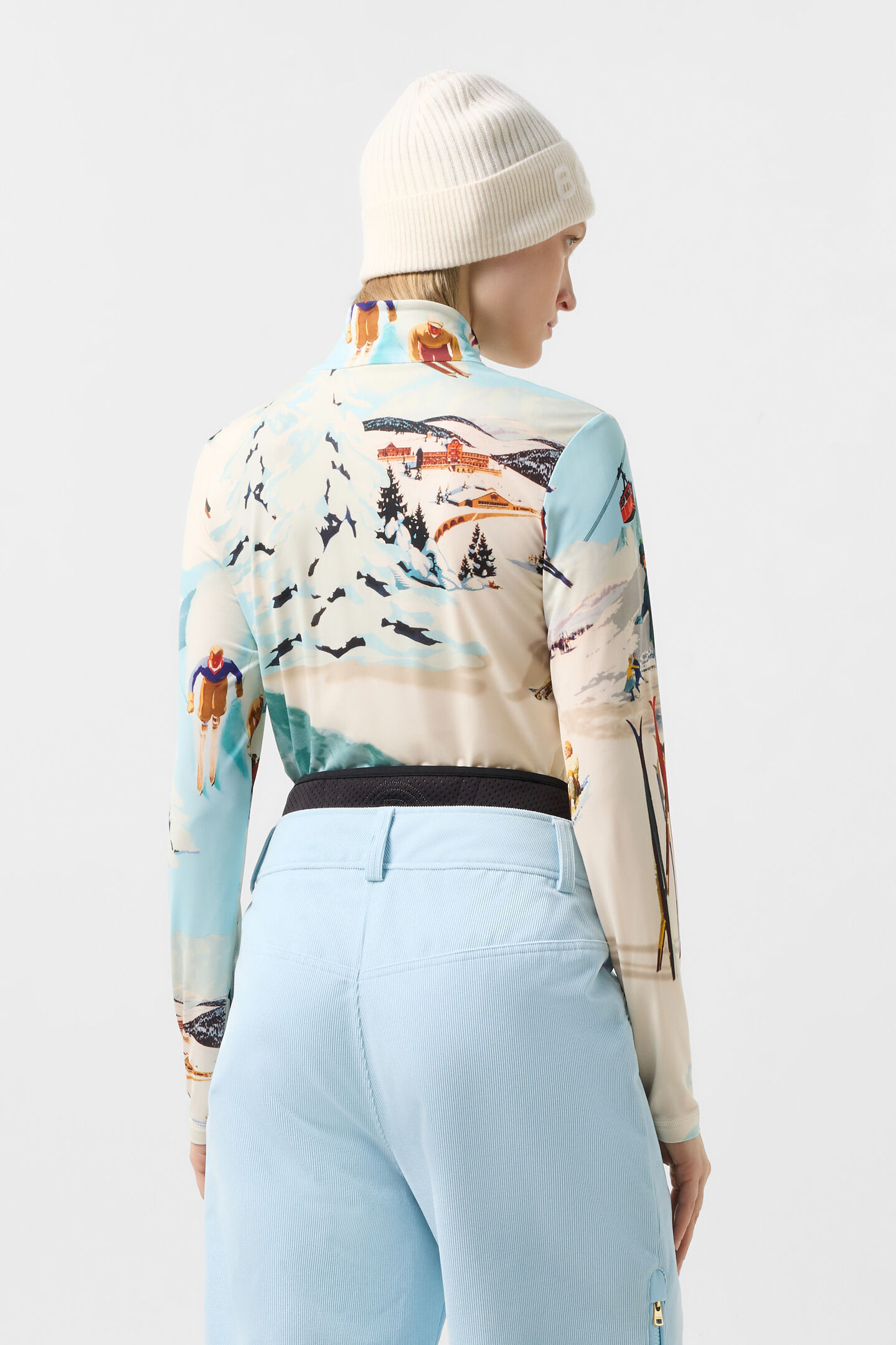 First Layer Beline Off-White/Hellblau