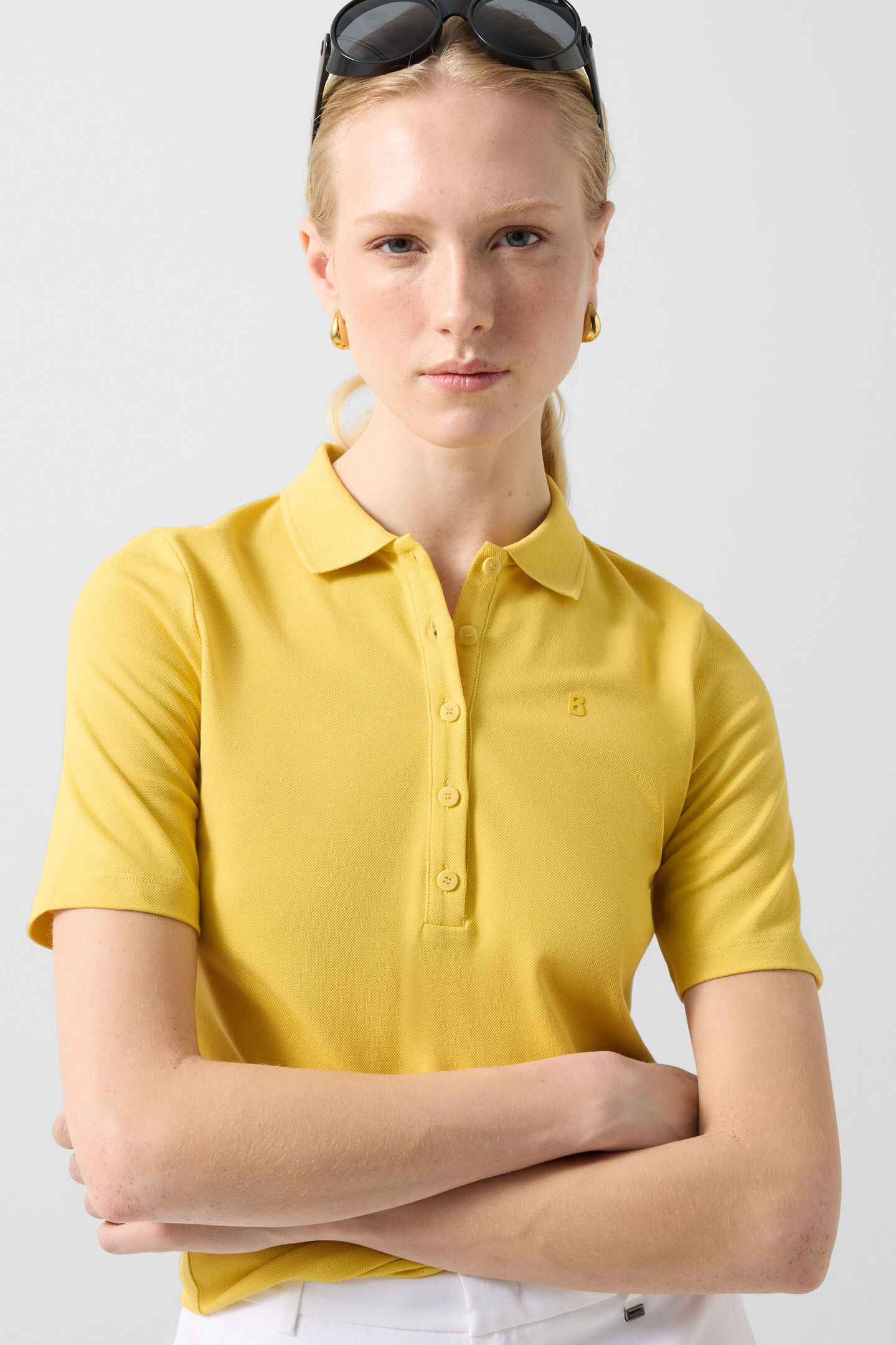 Malika polo shirt Yellow