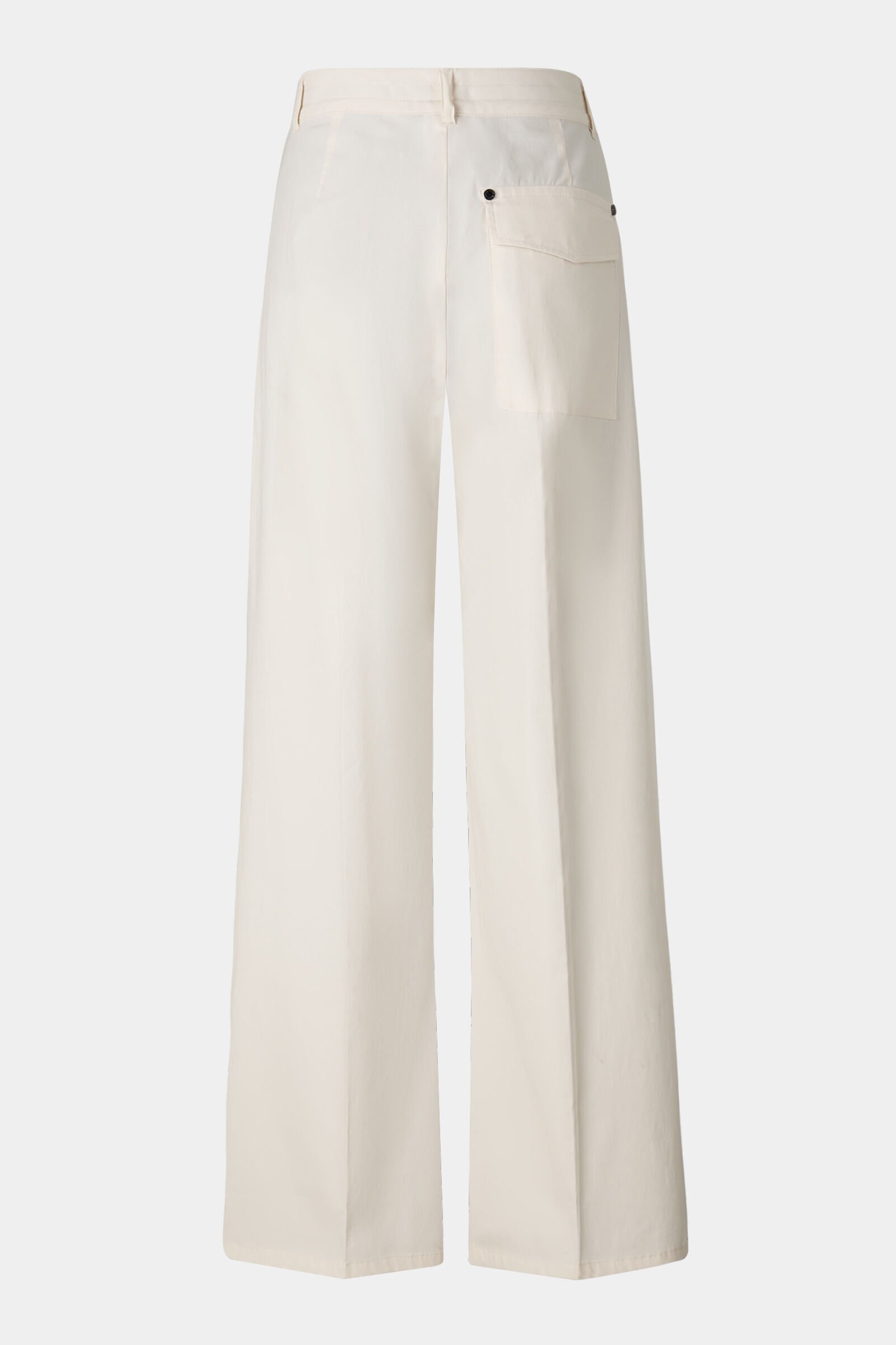 Pleated trousers Amy Cream