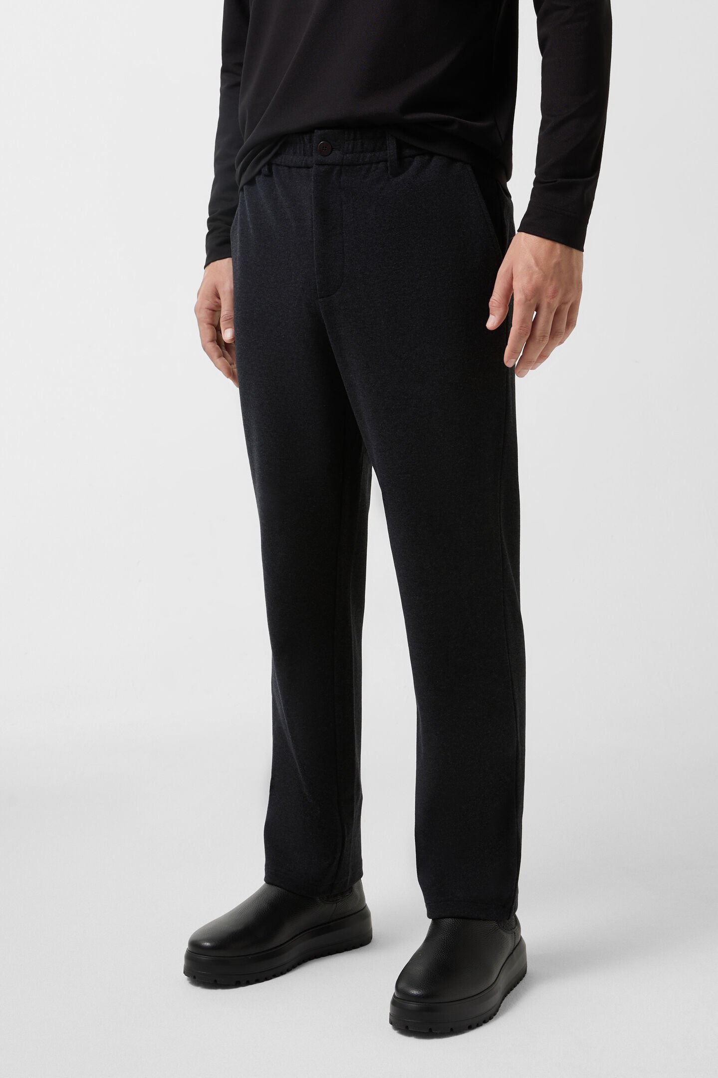 Marcus stretch broek Antraciet
