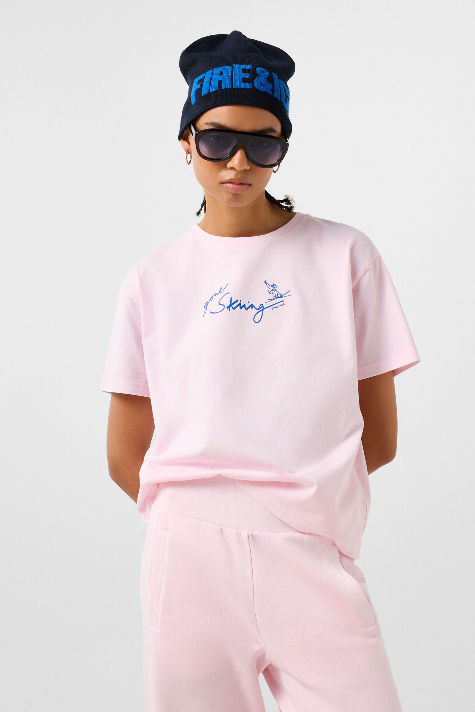 Baumwoll-T-Shirt Cara Rosa