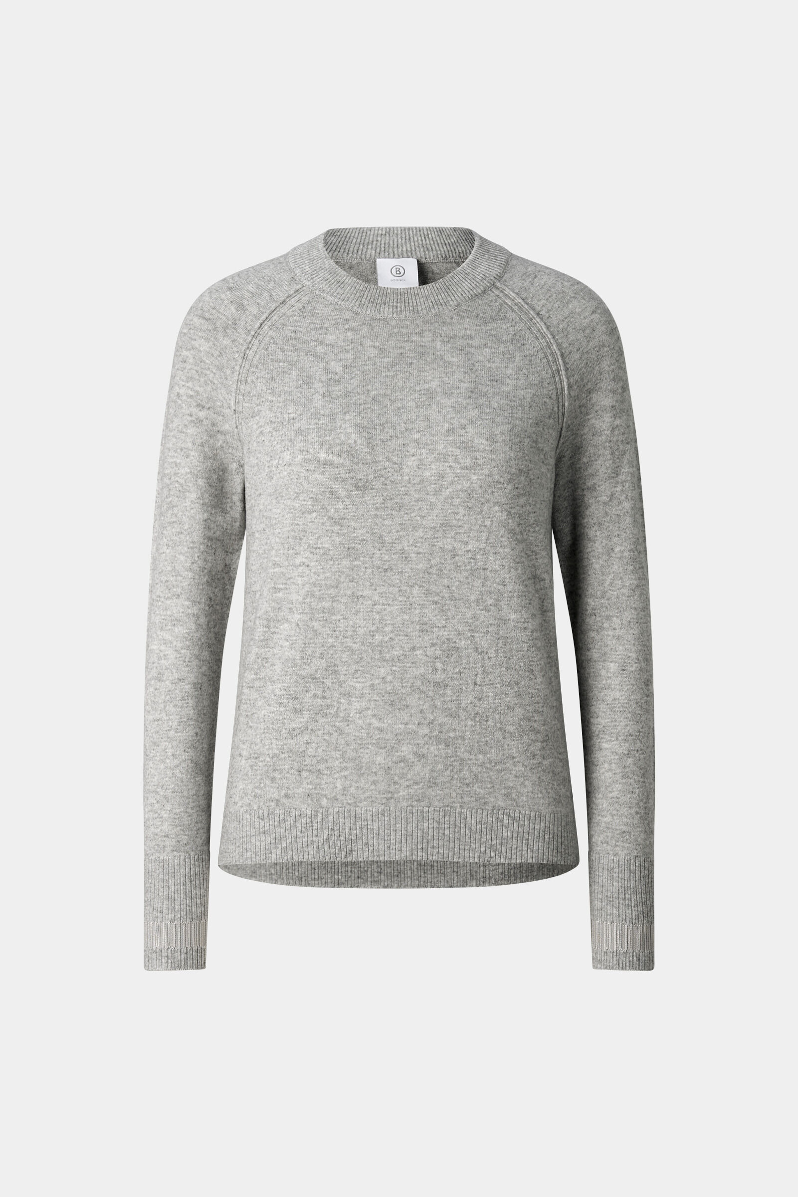 Vanessa pure new wool and cashmere jumper Light grey