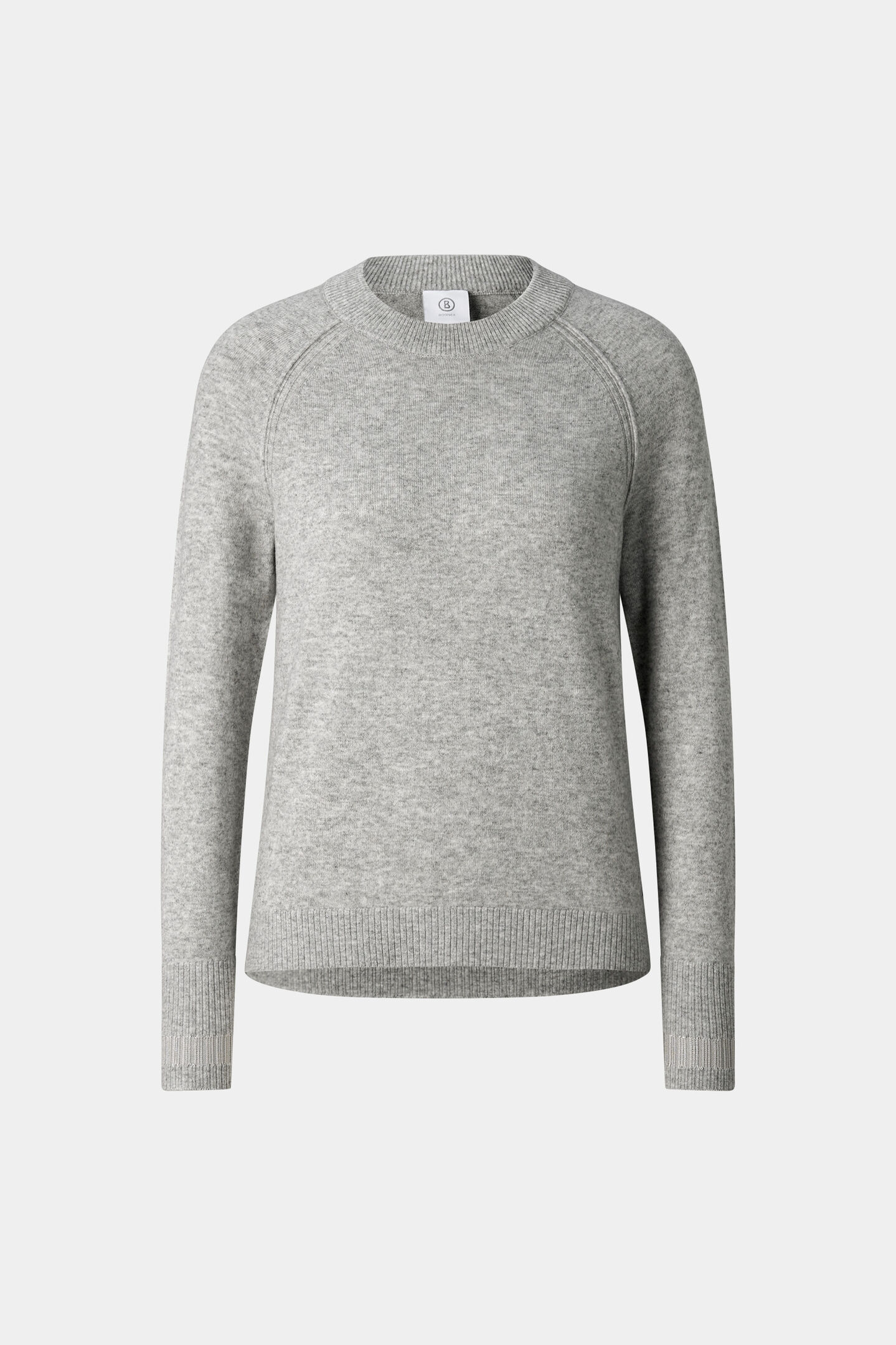 Vanessa pure new wool and cashmere jumper Light grey