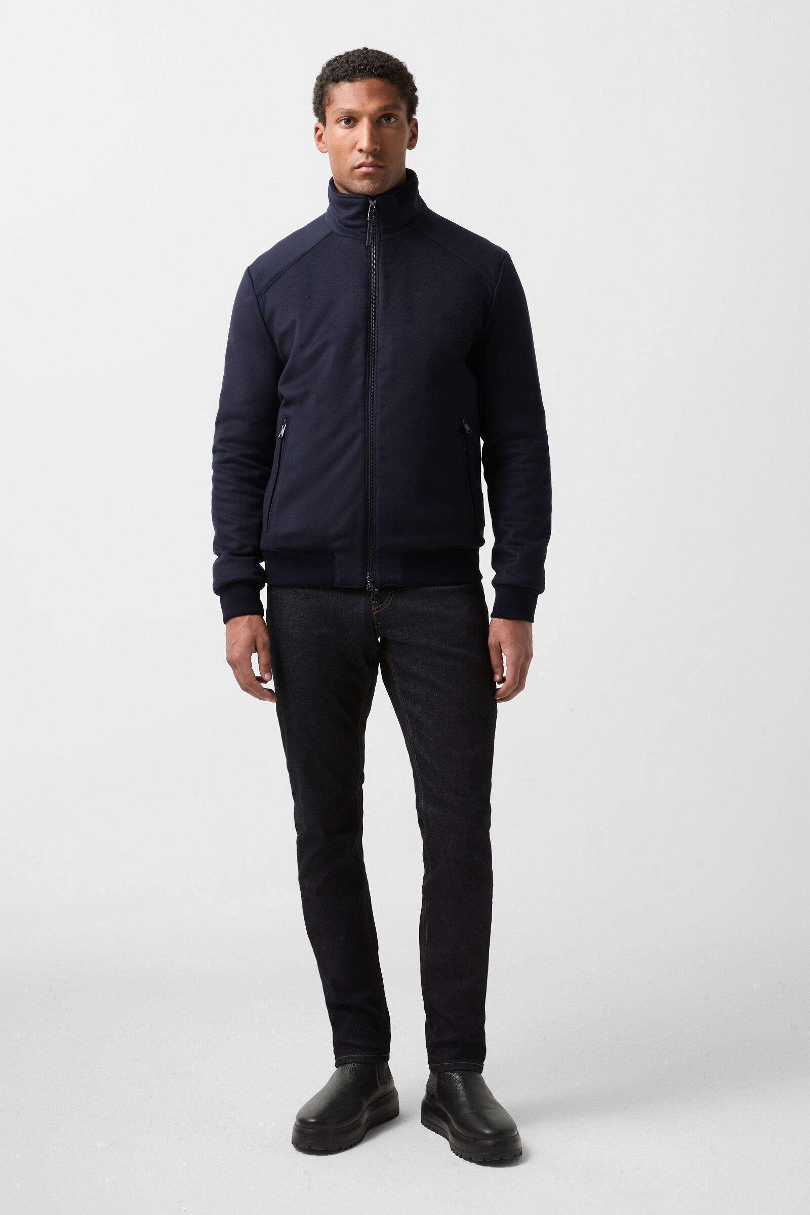 Kevin blouson Navy blue
