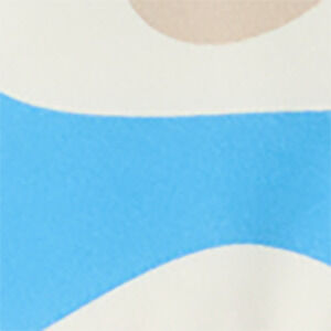 Beige/Blue/Black