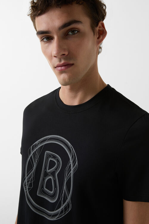 T-Shirt Roc Schwarz/Grau