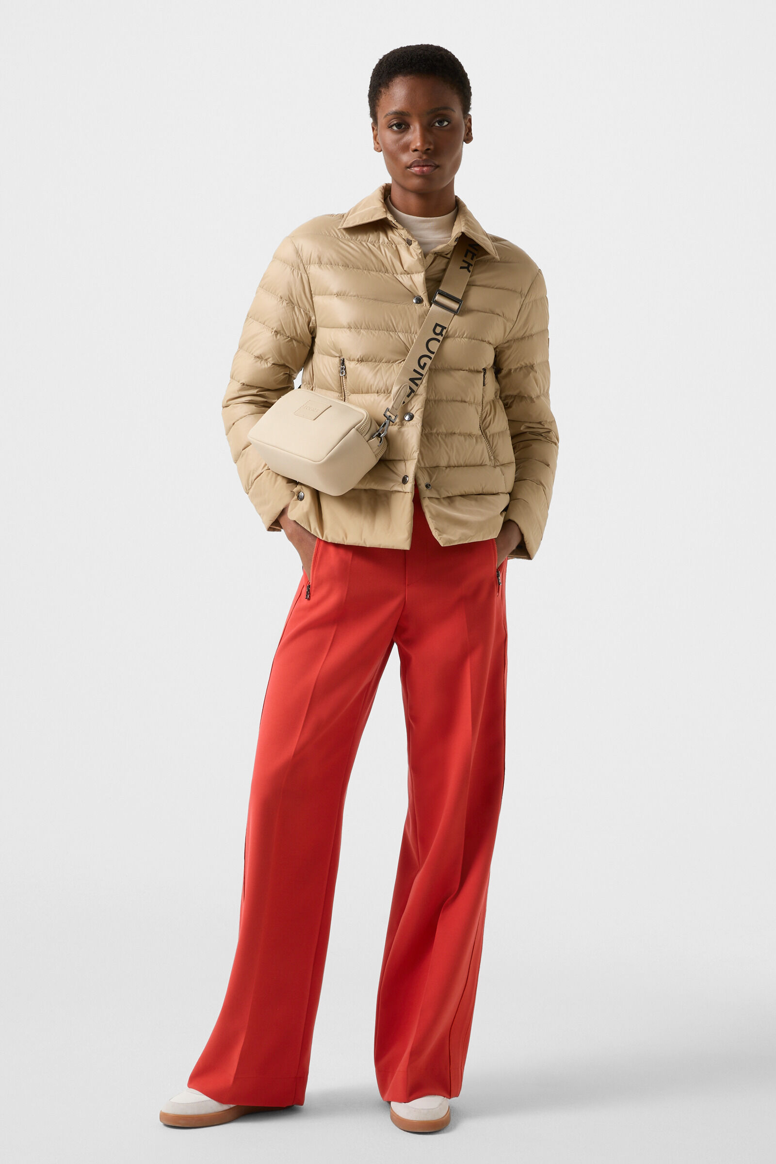 Audrey lightweight down jacket Camel