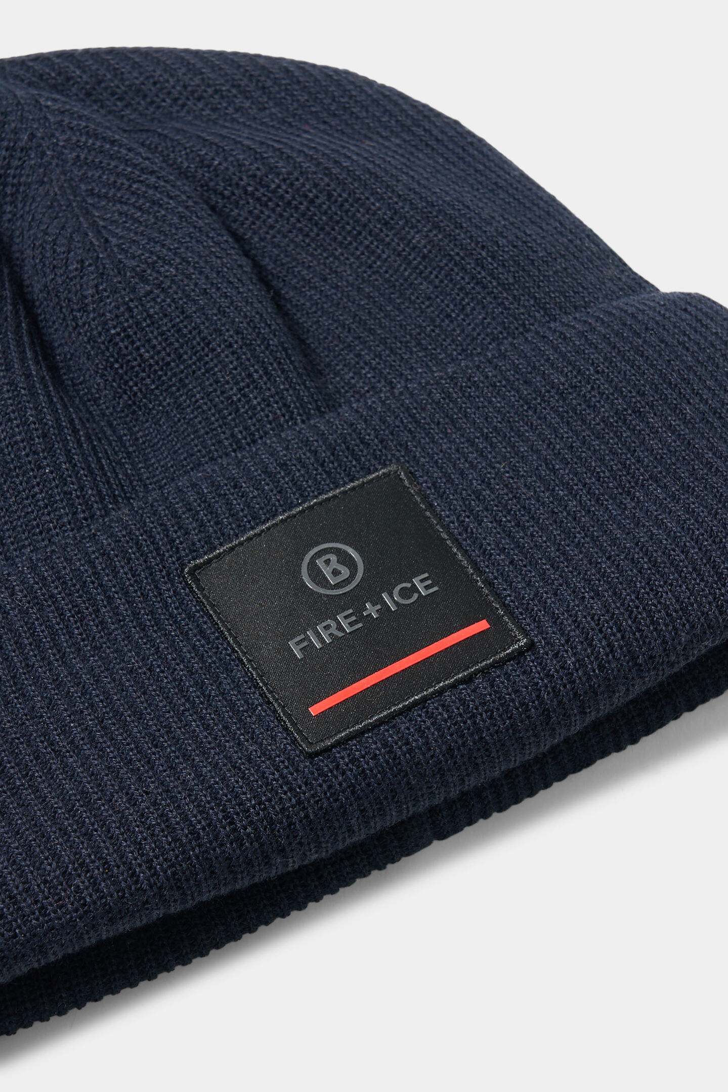 Tarek virgin wool blend hat Navy