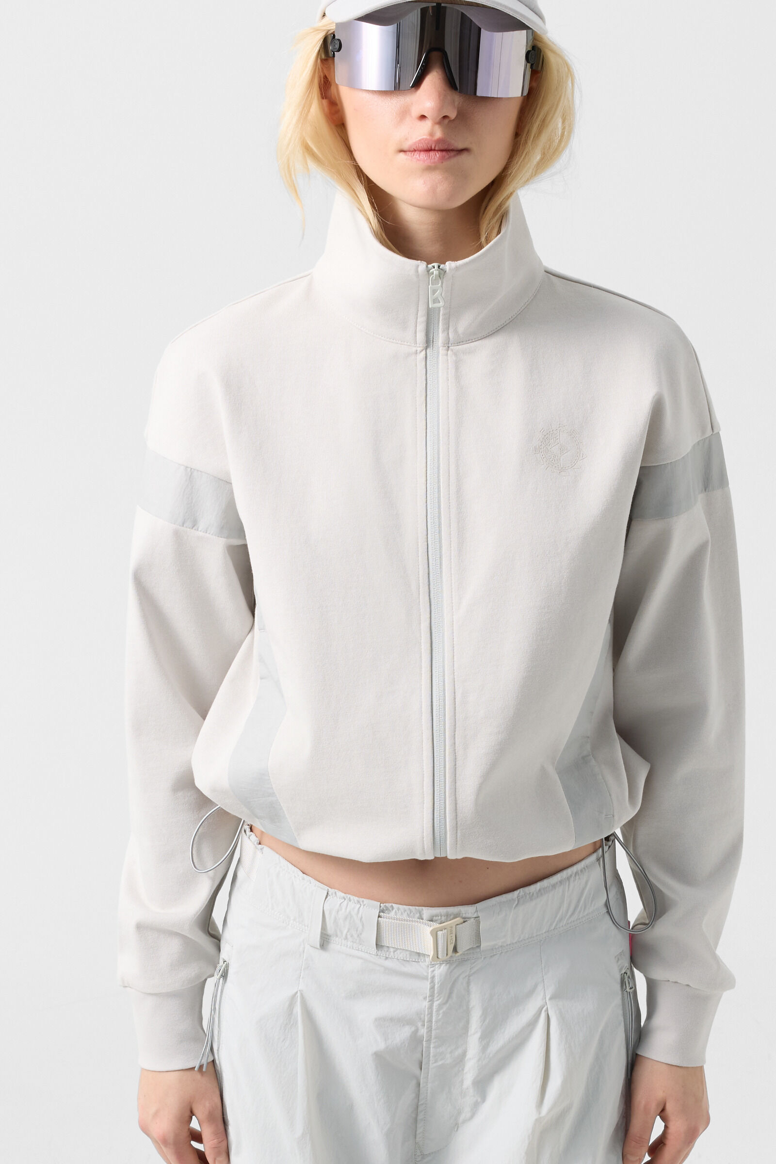 Norina jersey jacket Light grey