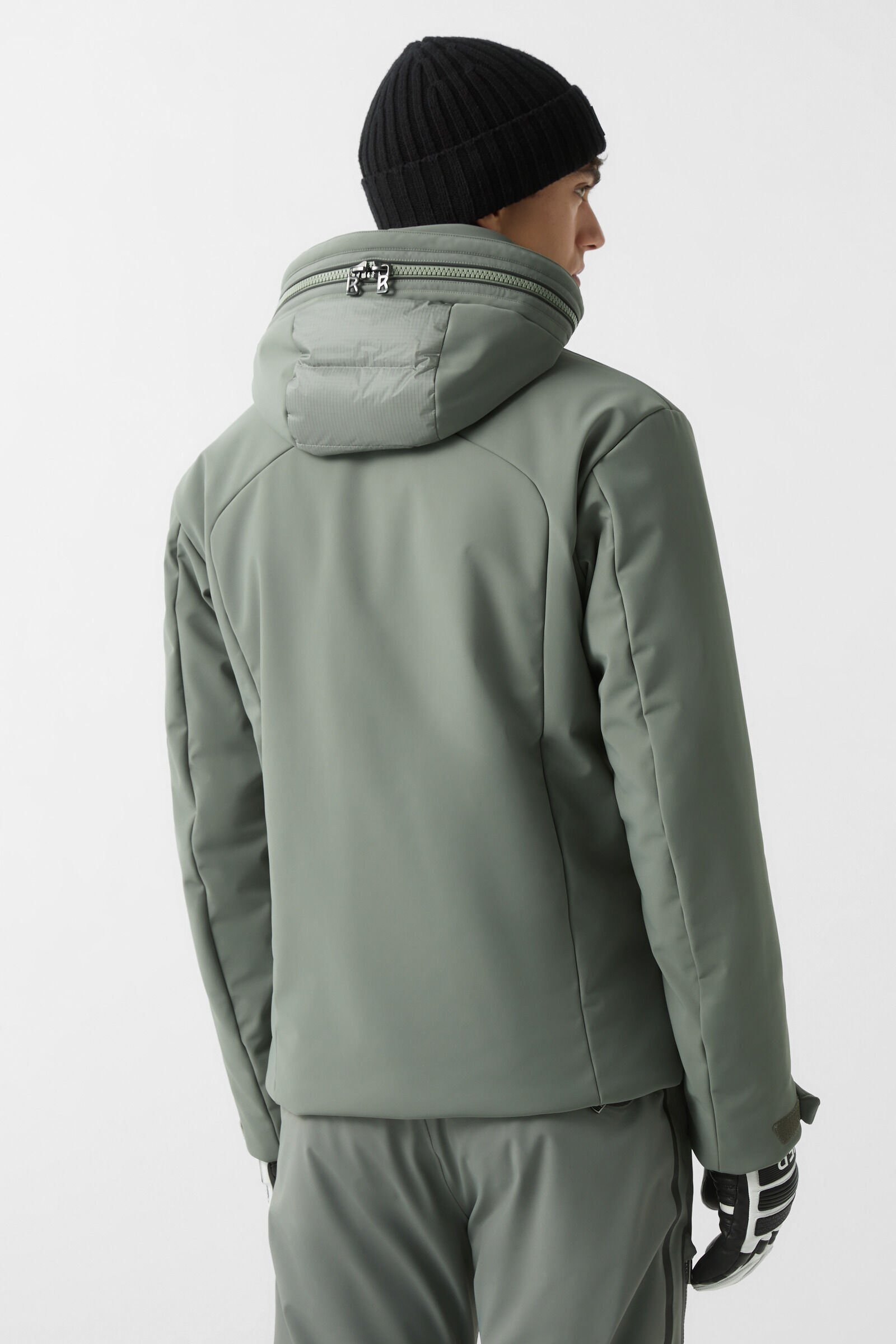 Zoran softshell ski jacket Olive green