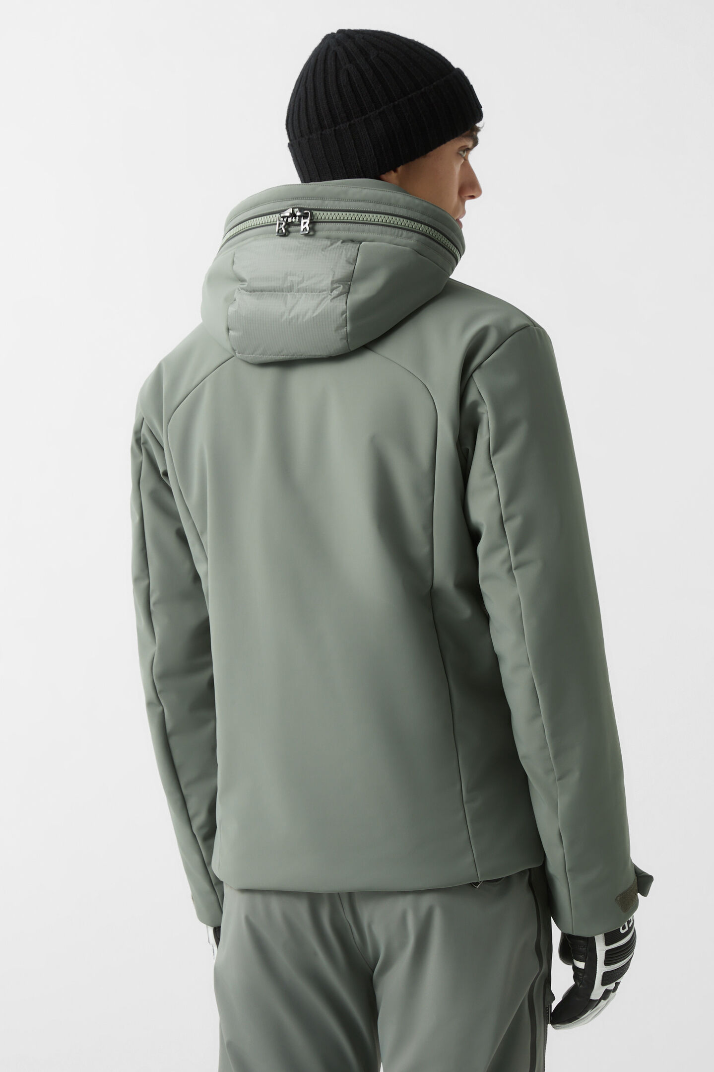 Zoran softshell ski jacket Olive green