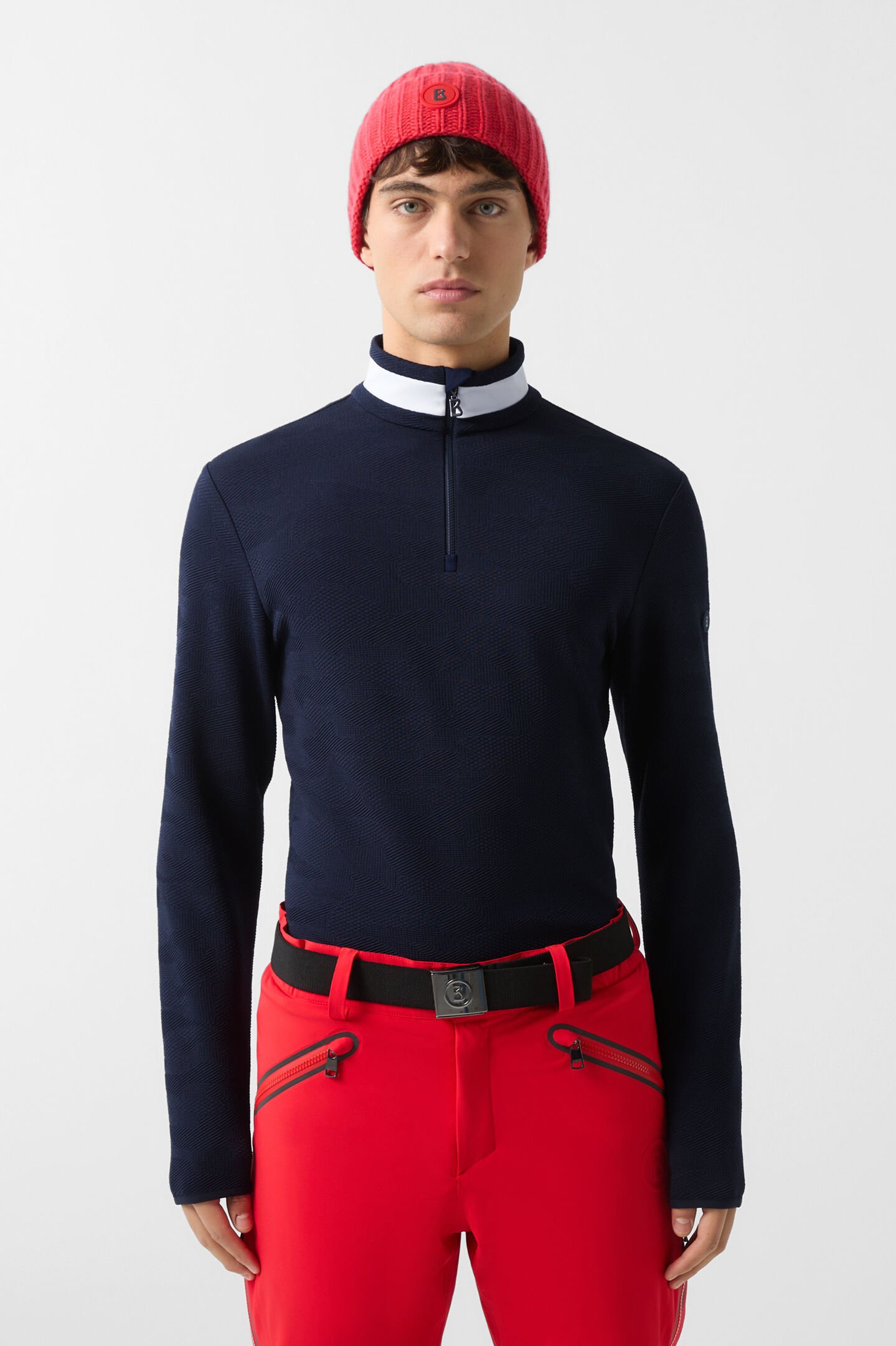 Jacquard first layer Joscha Navy blue