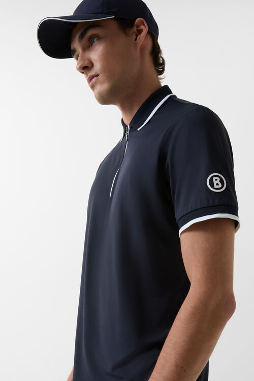 Cody functional short-sleeved top Navy blue