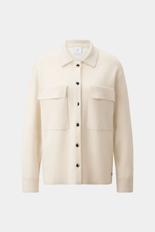 Icaria Knit Overshirt Cream