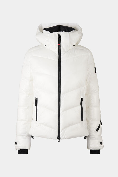 Saelly quilted jacket White