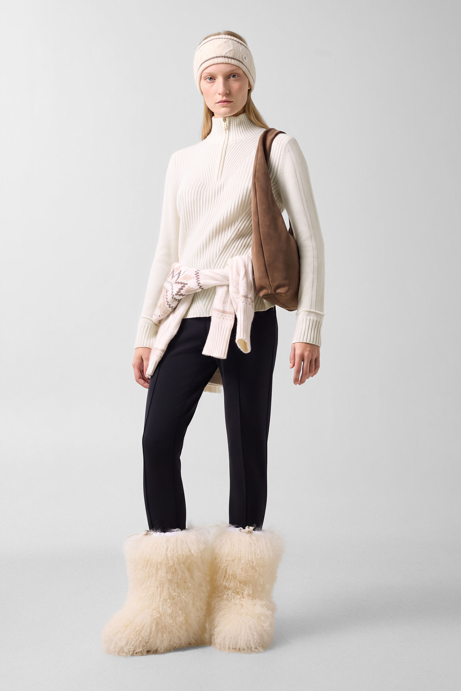 Camila Cashmere Turtleneck Off-White