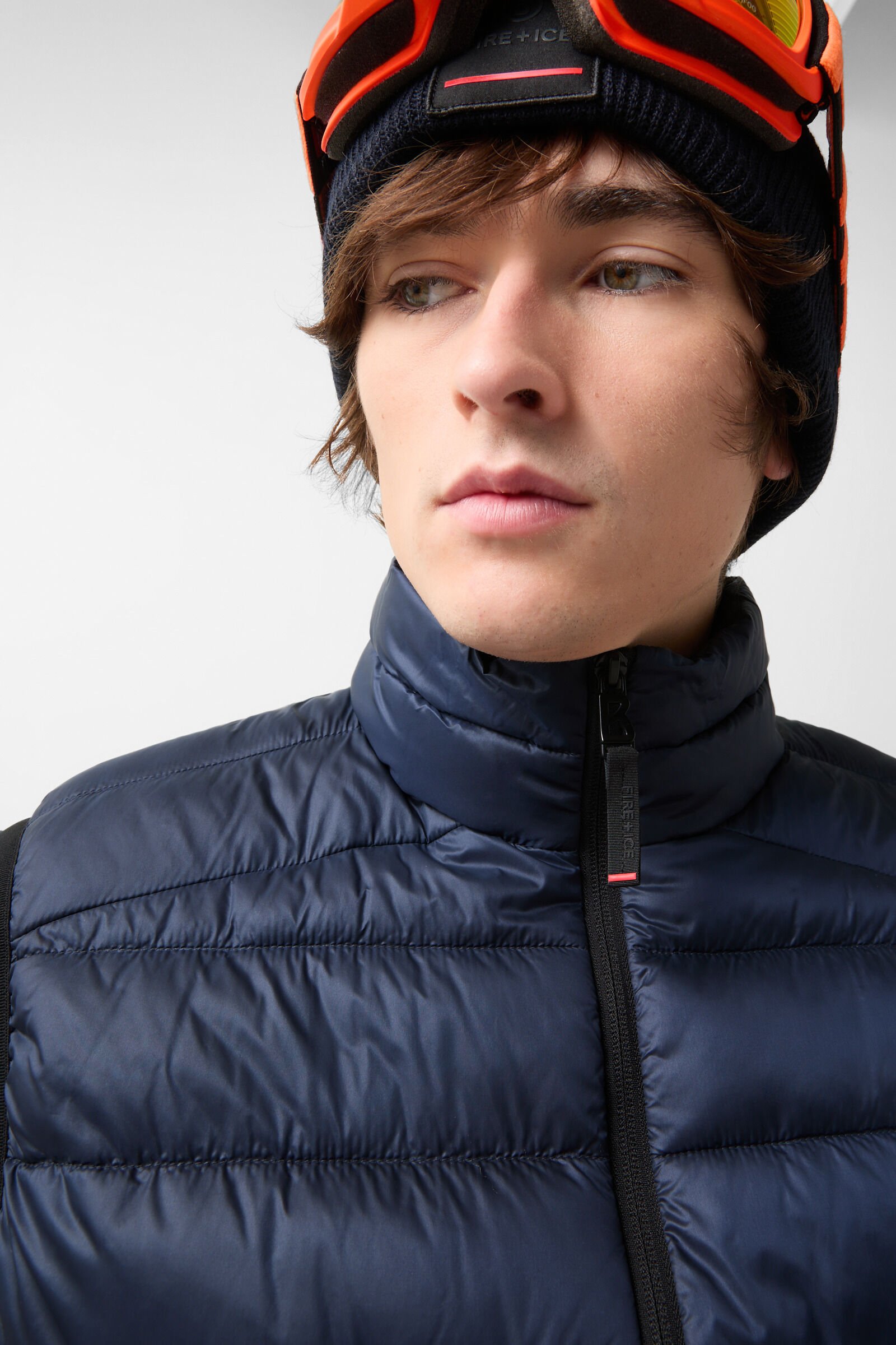 Homer quilted vest Dark blue