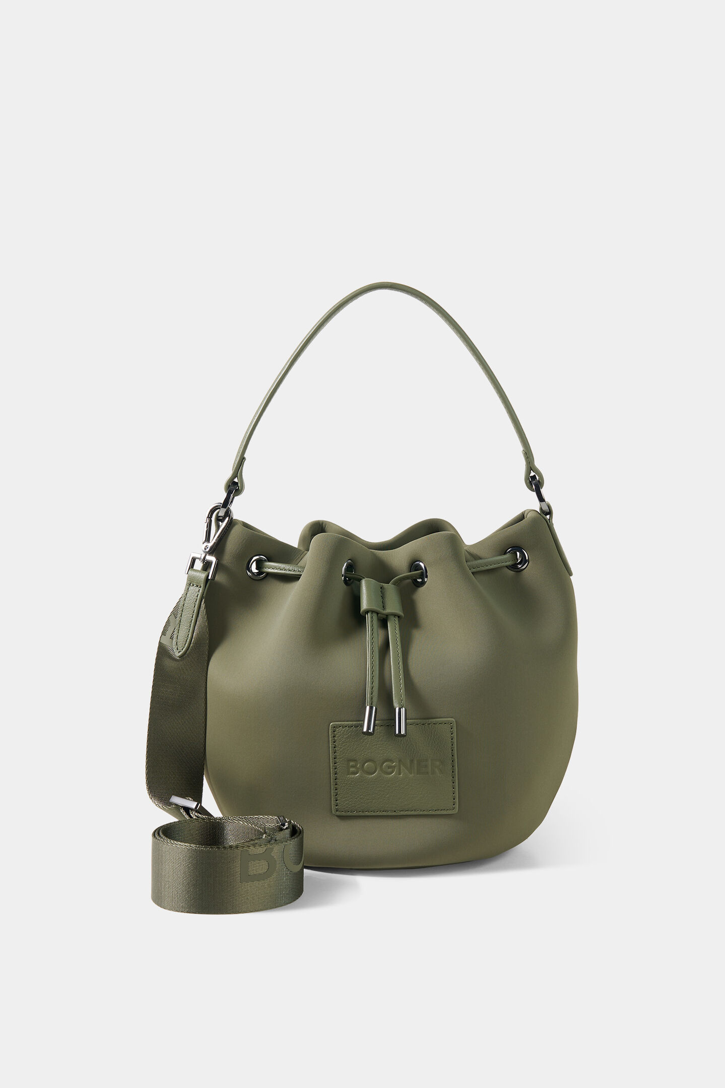 Bucket Bag Alvier Ines Oliv-Gr&uuml;n