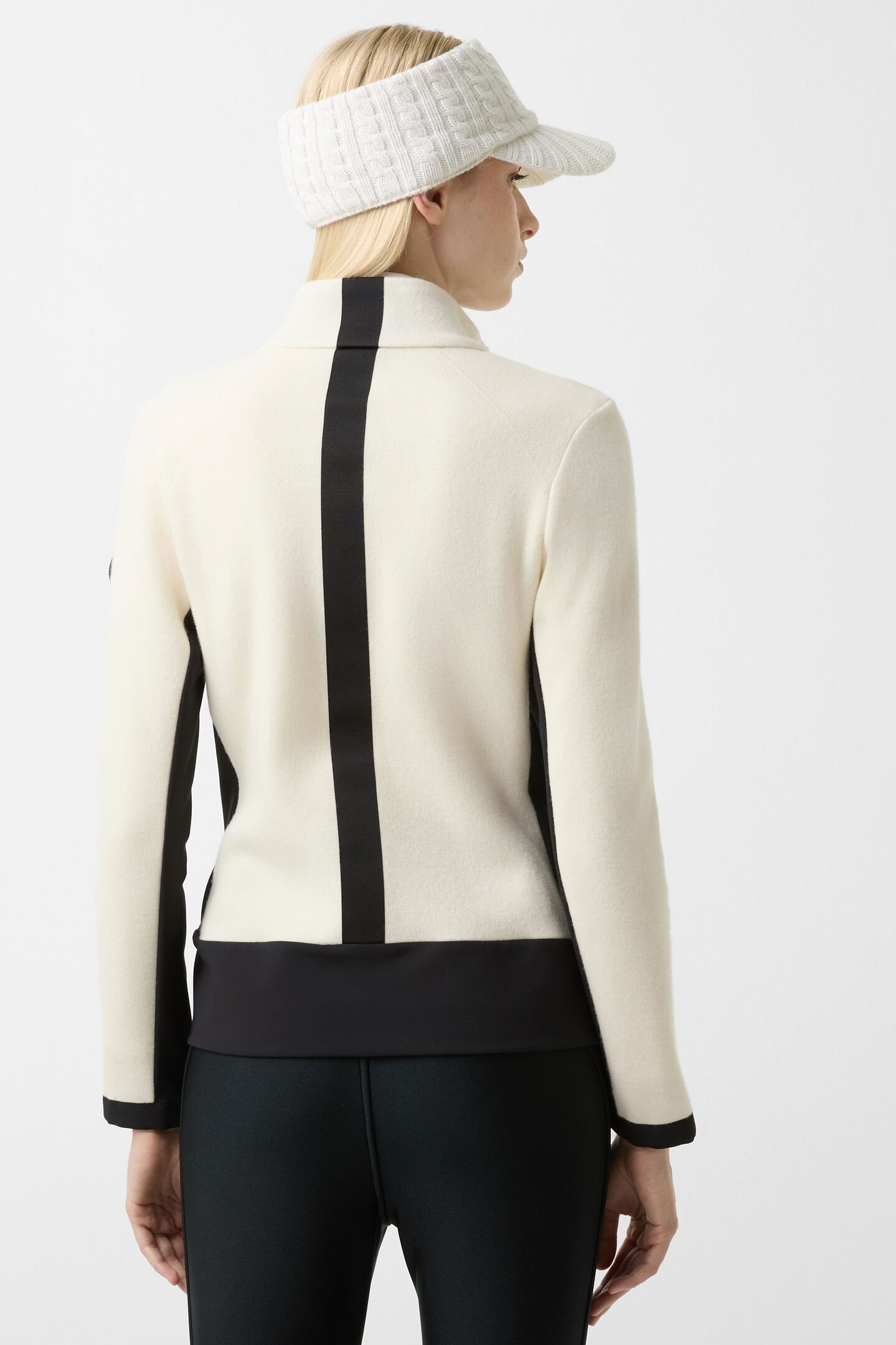 Mid Layer Charlot Off-White/Schwarz