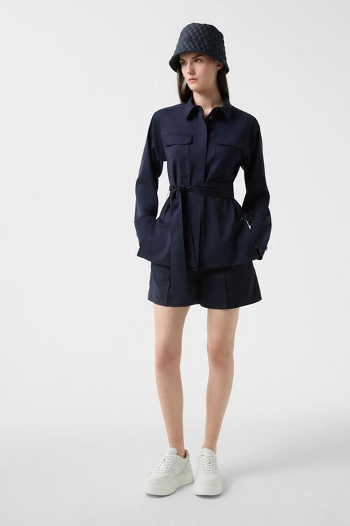 Ysette blouse Navy blue Ysette blouse Navy blue