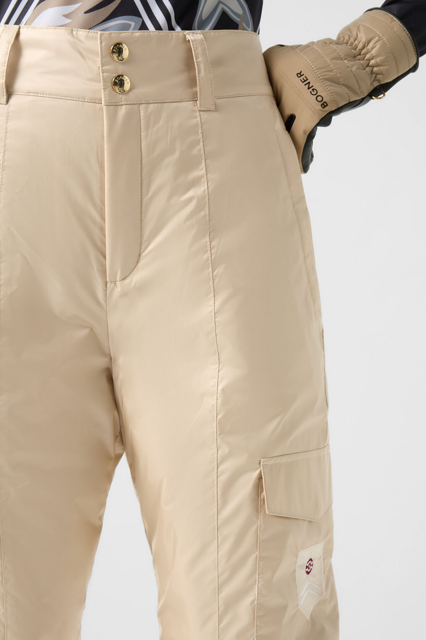 Amika ski trousers Beige