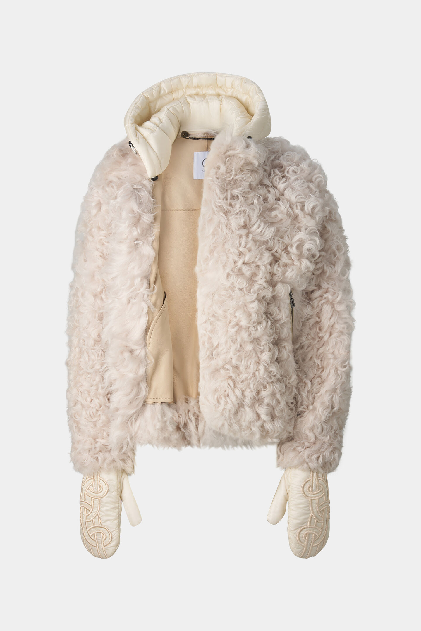 Lammfelljacke Liz Creme