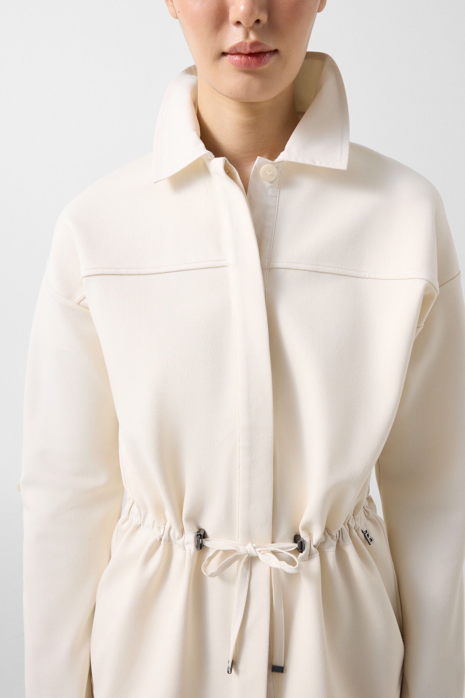 Paloma jersey jacket Cream