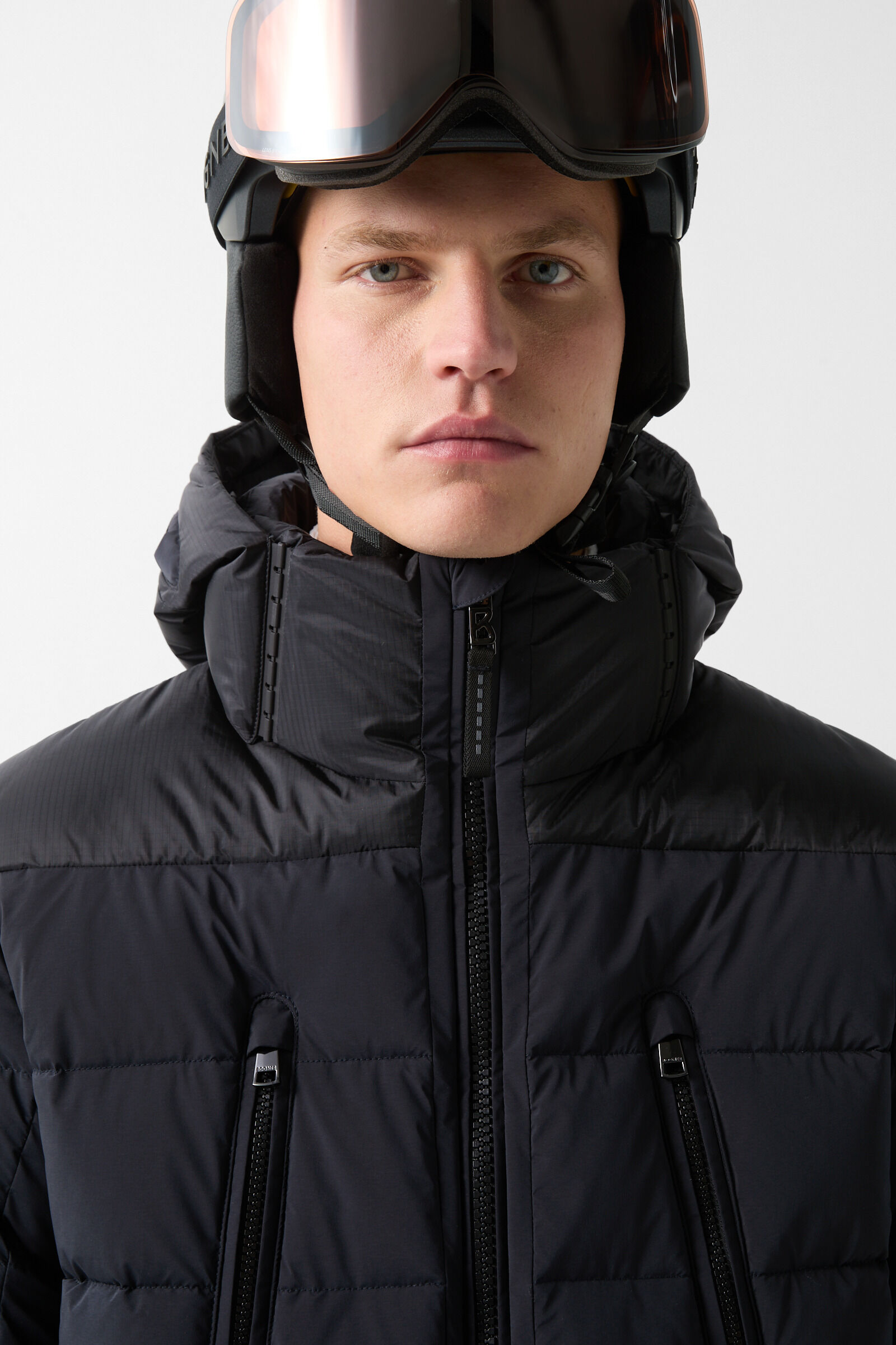 Blaine quilted jacket Black