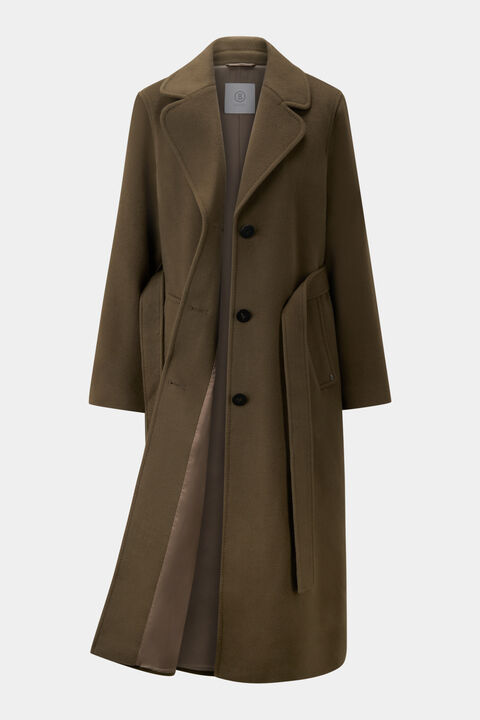 Viola Wool coat Olive green Viola Wool coat Olive green
